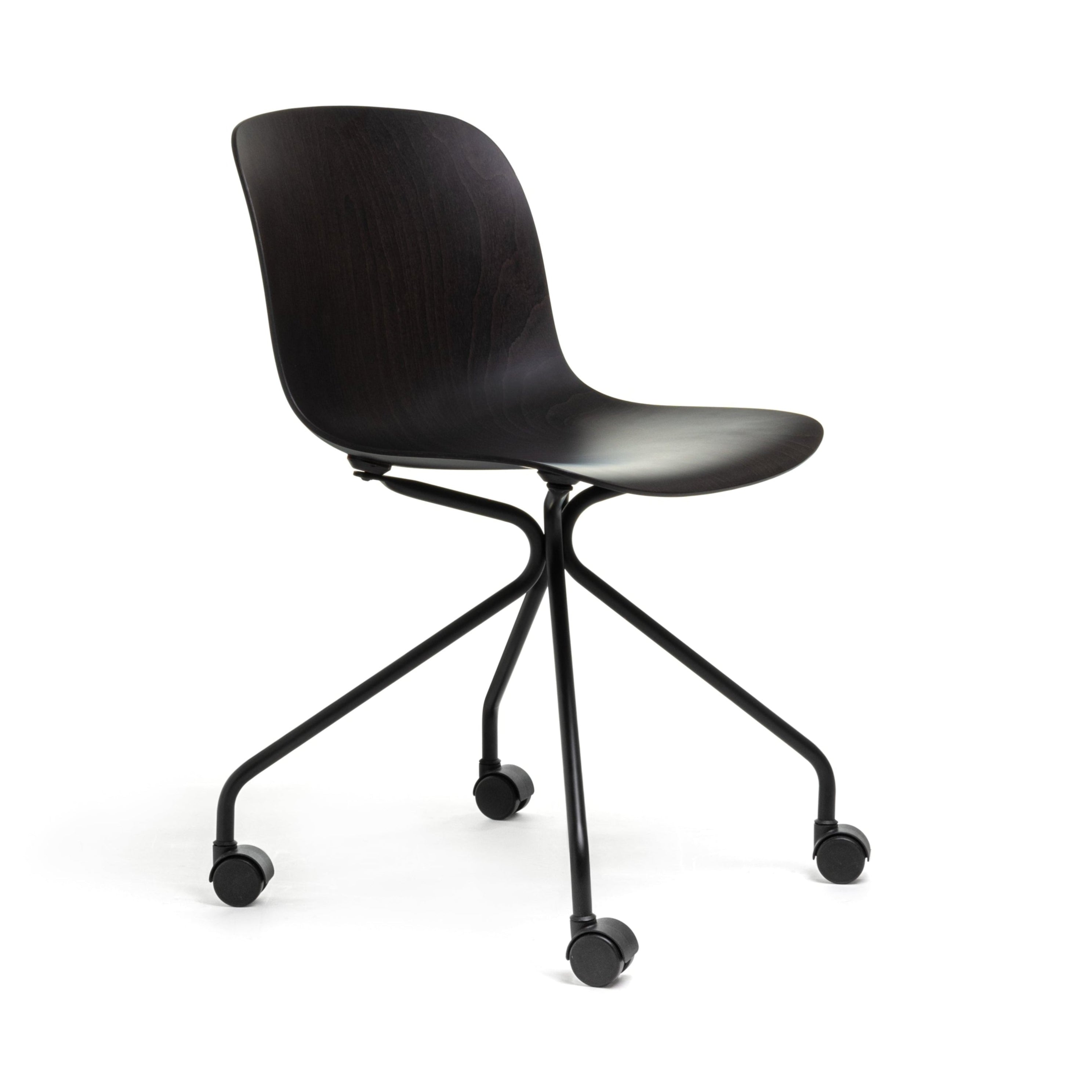 Kancelárske kreslo TROY tmavé bukové drevo