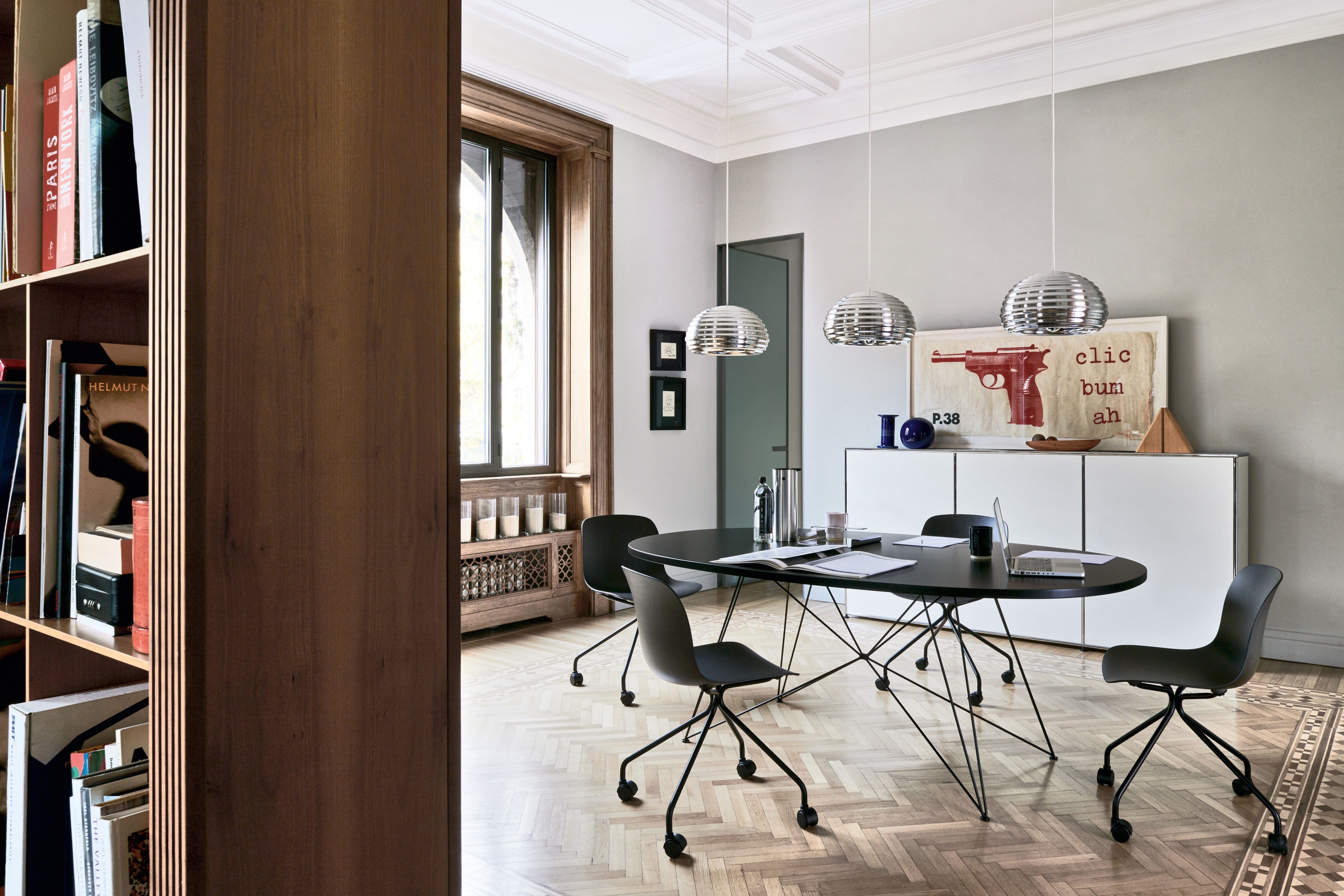 TROY green office chair