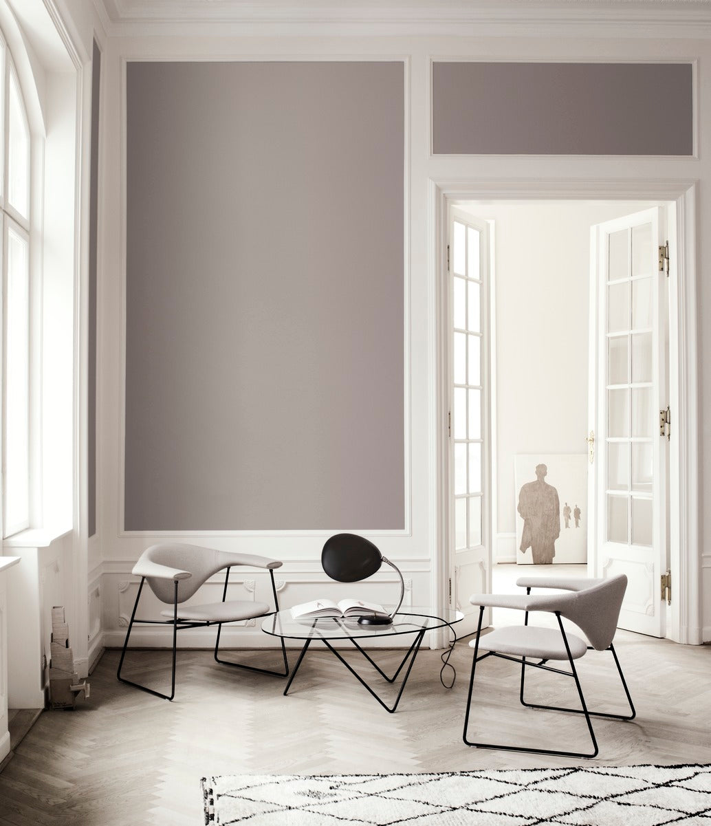 PEDRERA coffee table glass with brass base