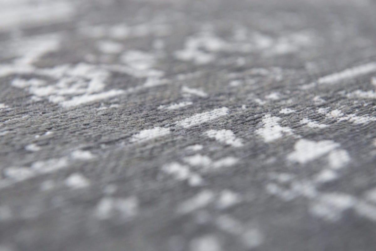 Medillon stone gray rug