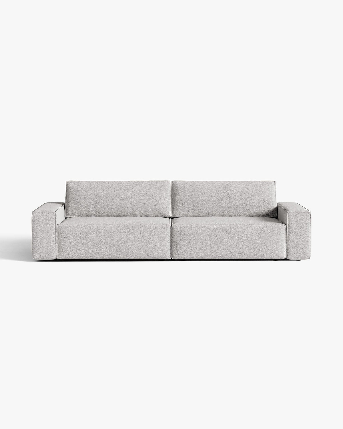 Sofa 3-sedáková s funkciou spania JODIE šedý boucle