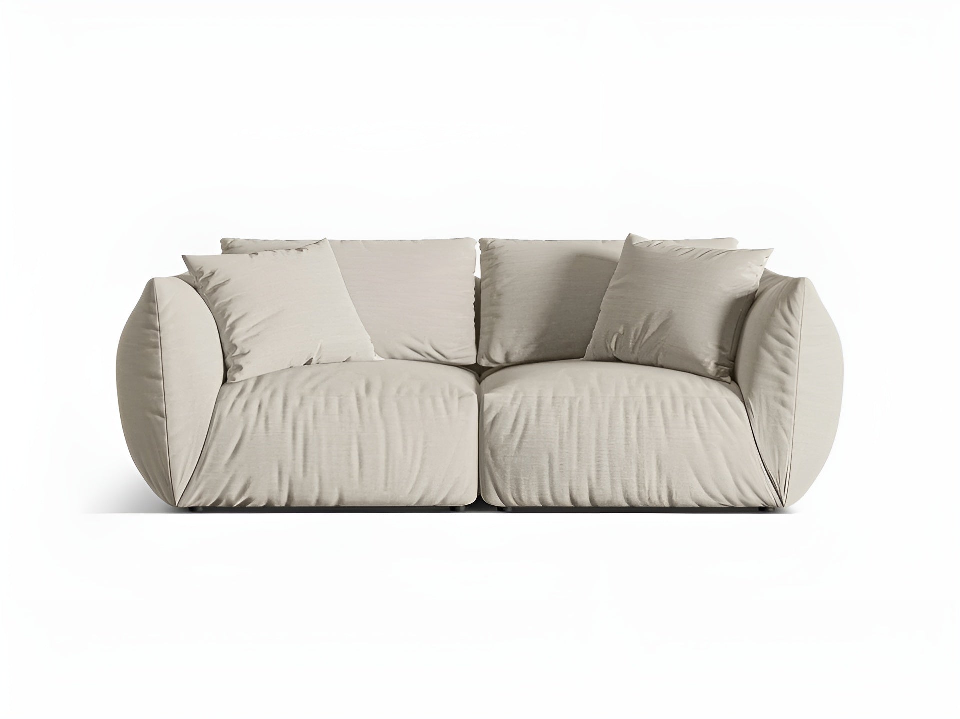 3-seater Sofa CHRIS cream chenille