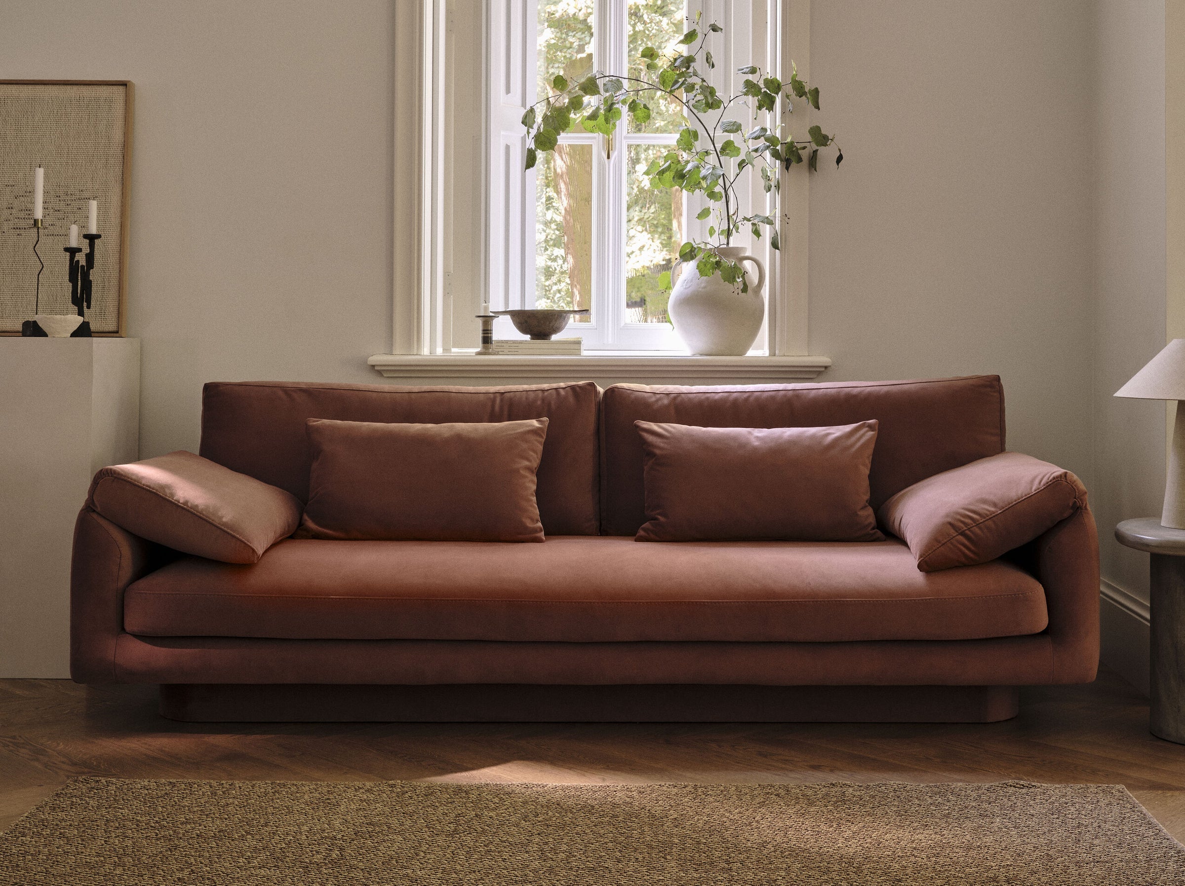 Pouf torino navy blue