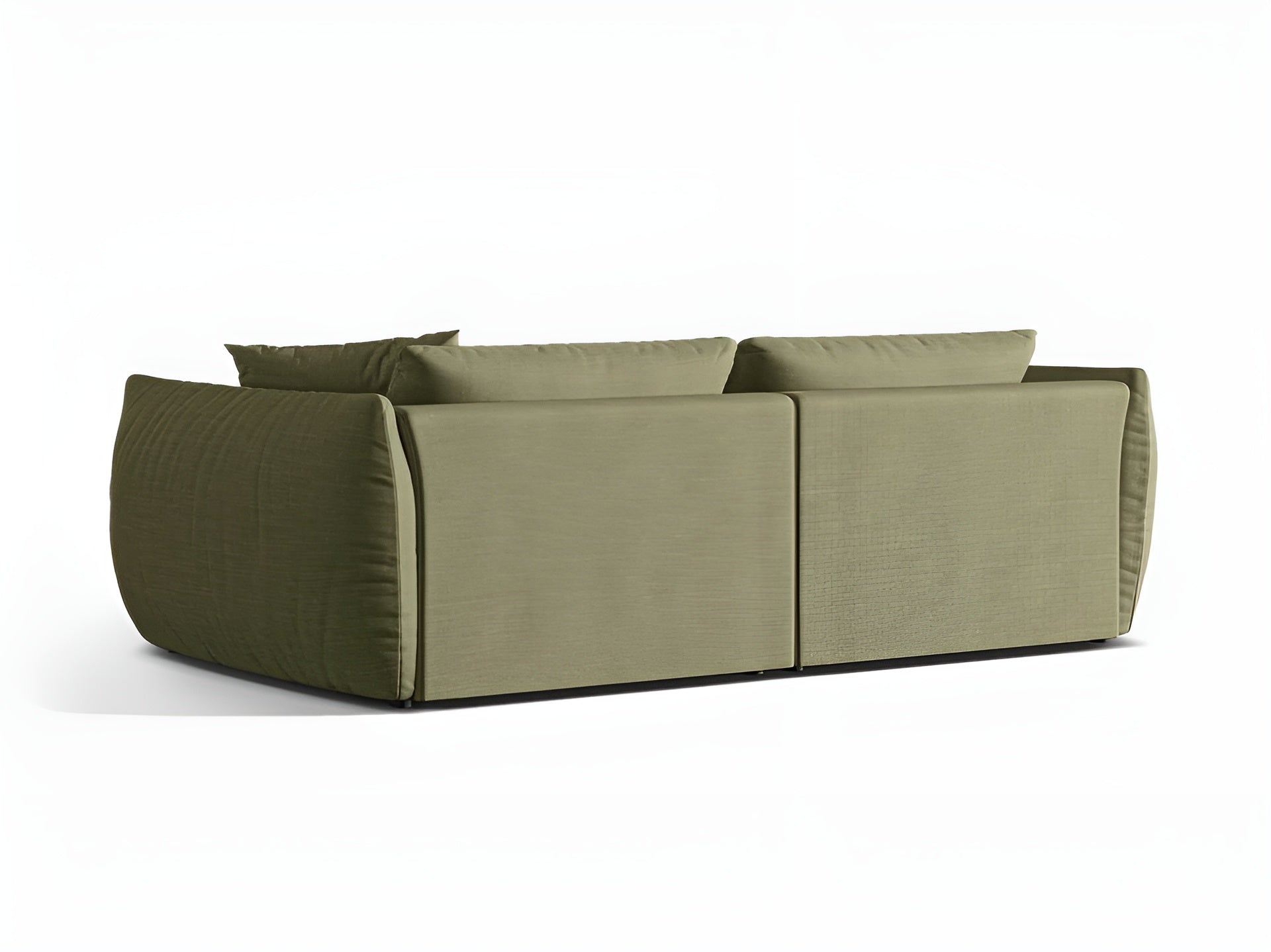 4-seater Sofa CHRIS green chenille