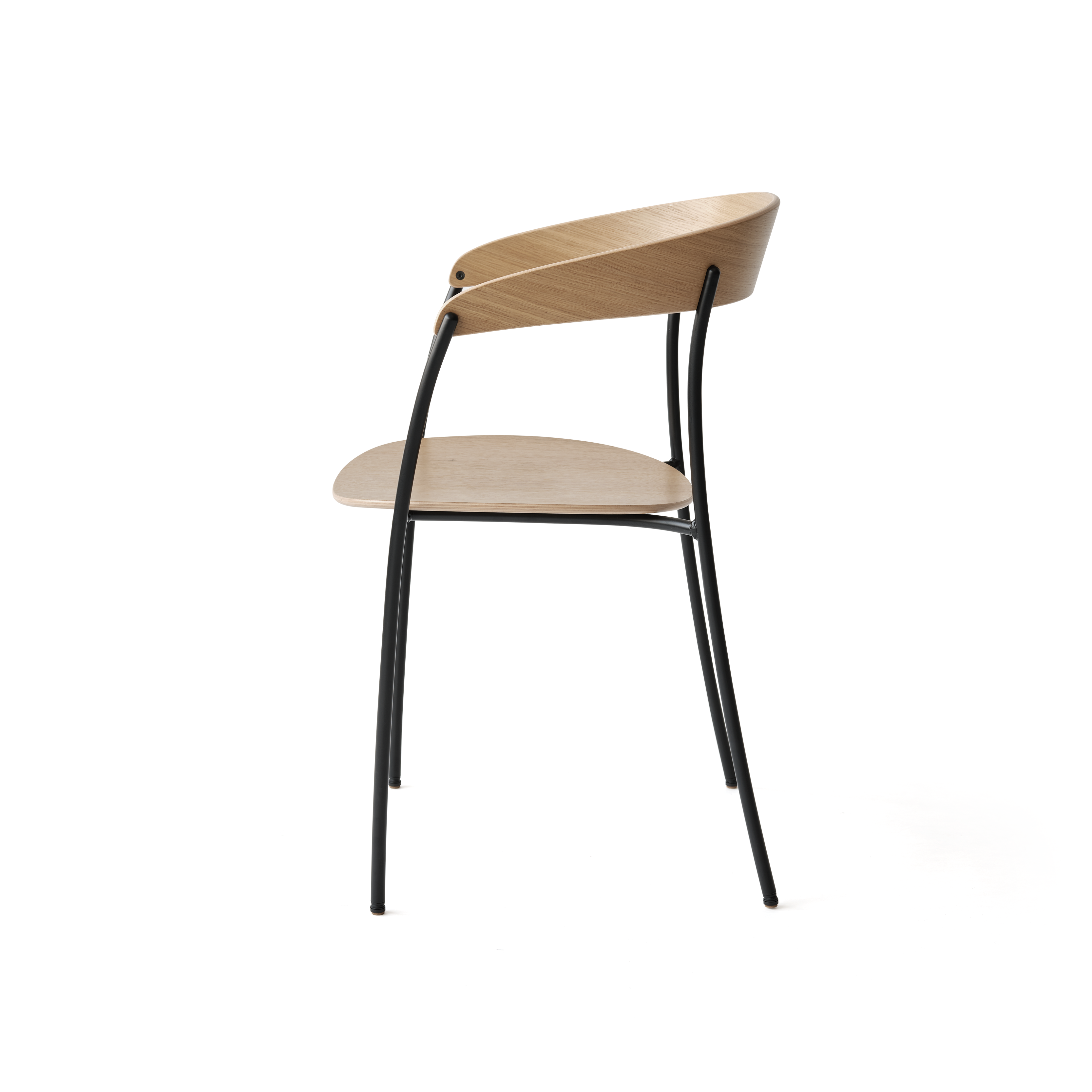 Kreslo s podrúčkami MISSING dýha dubová