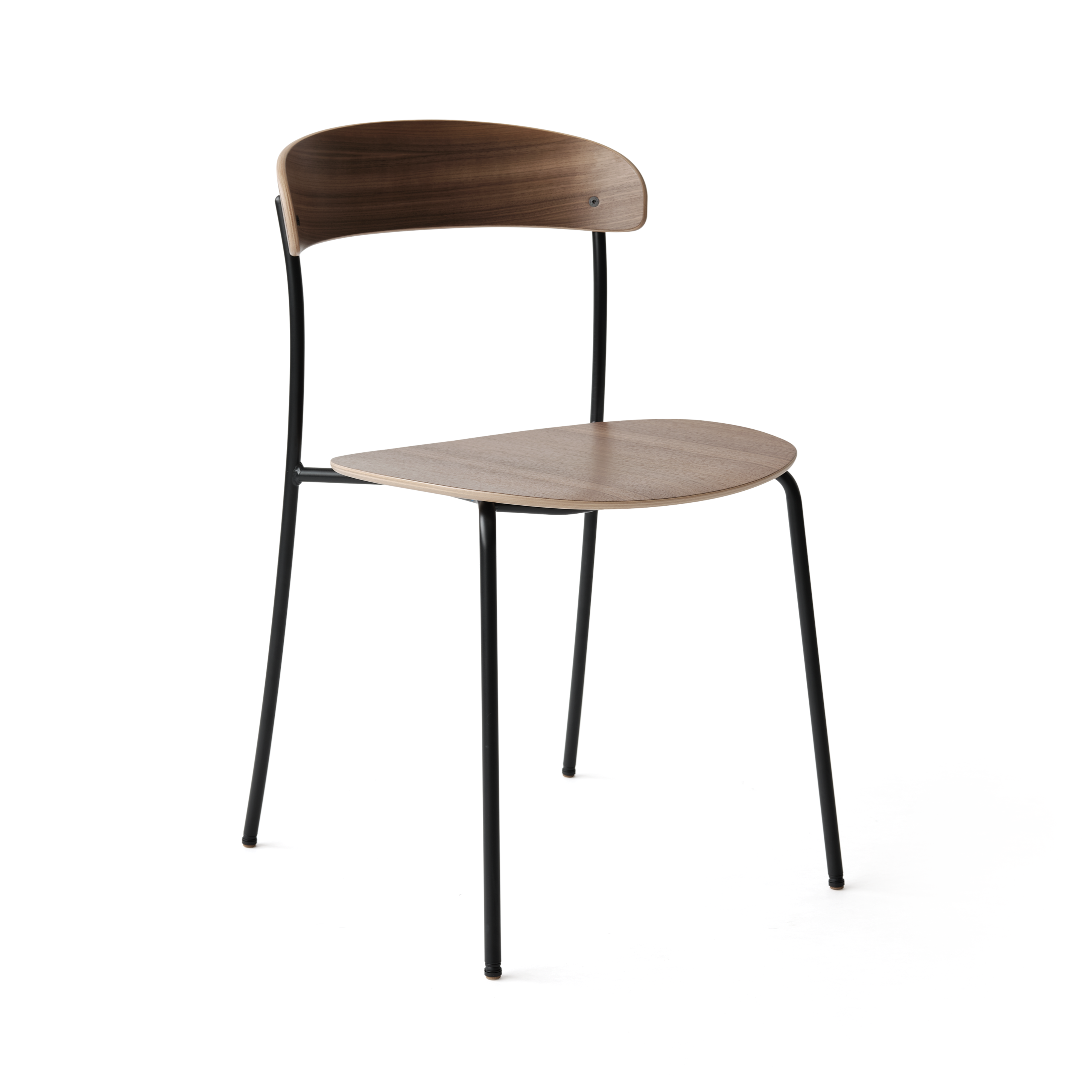 Stolička MISSING orechová dyha