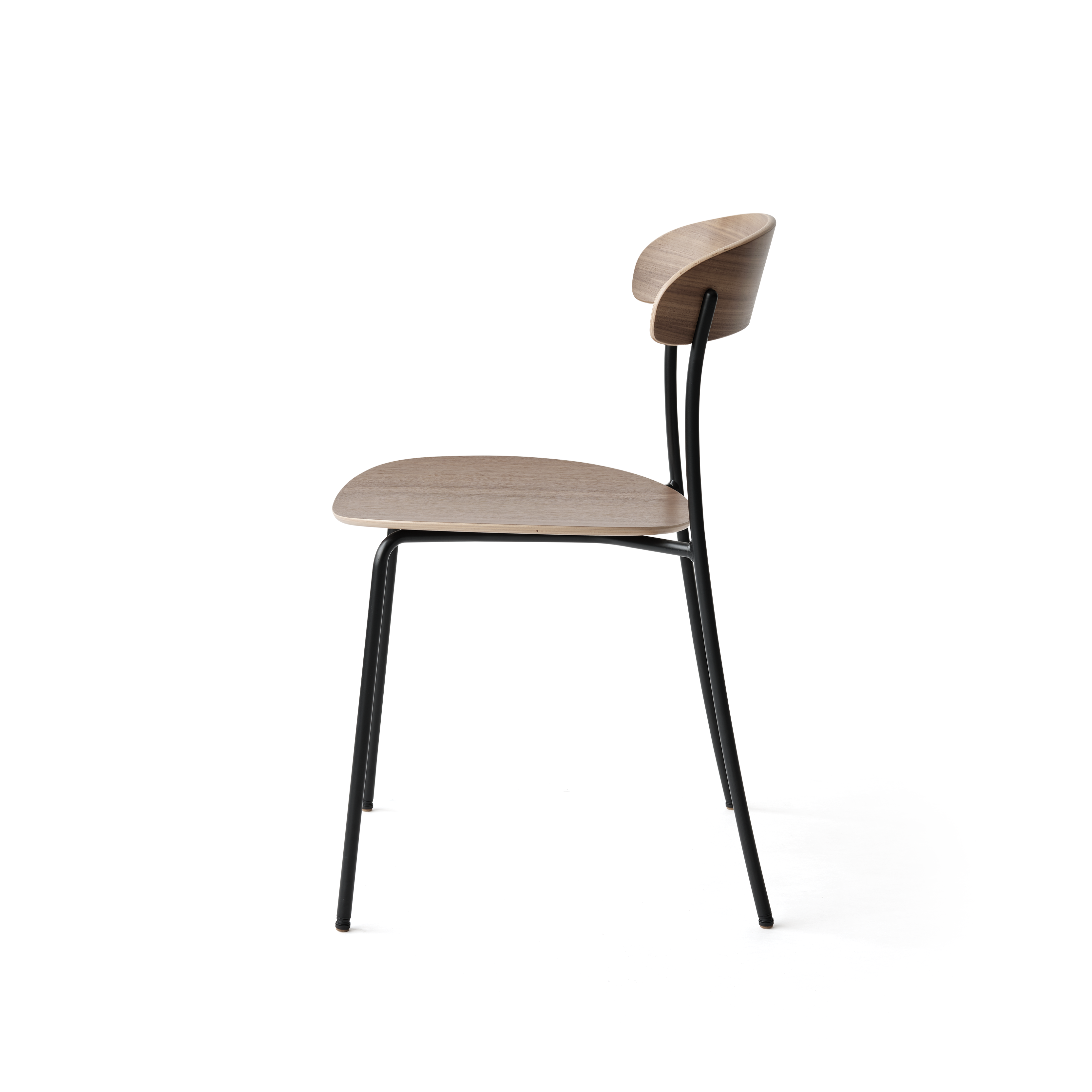 Stolička MISSING orechová dyha