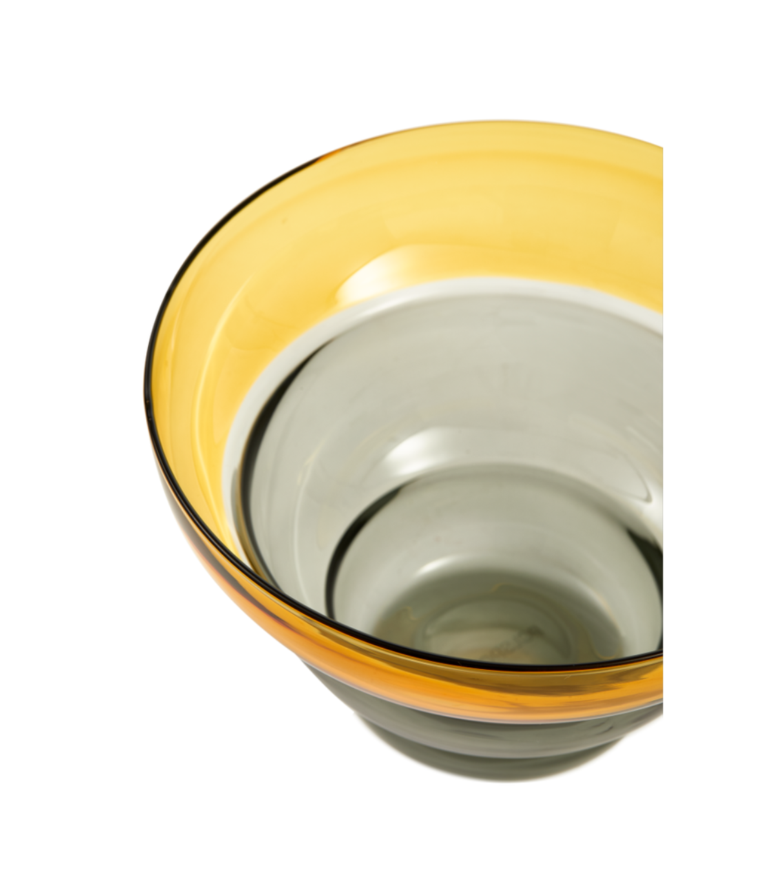 MIZU KIRI yellow and gray bowl set