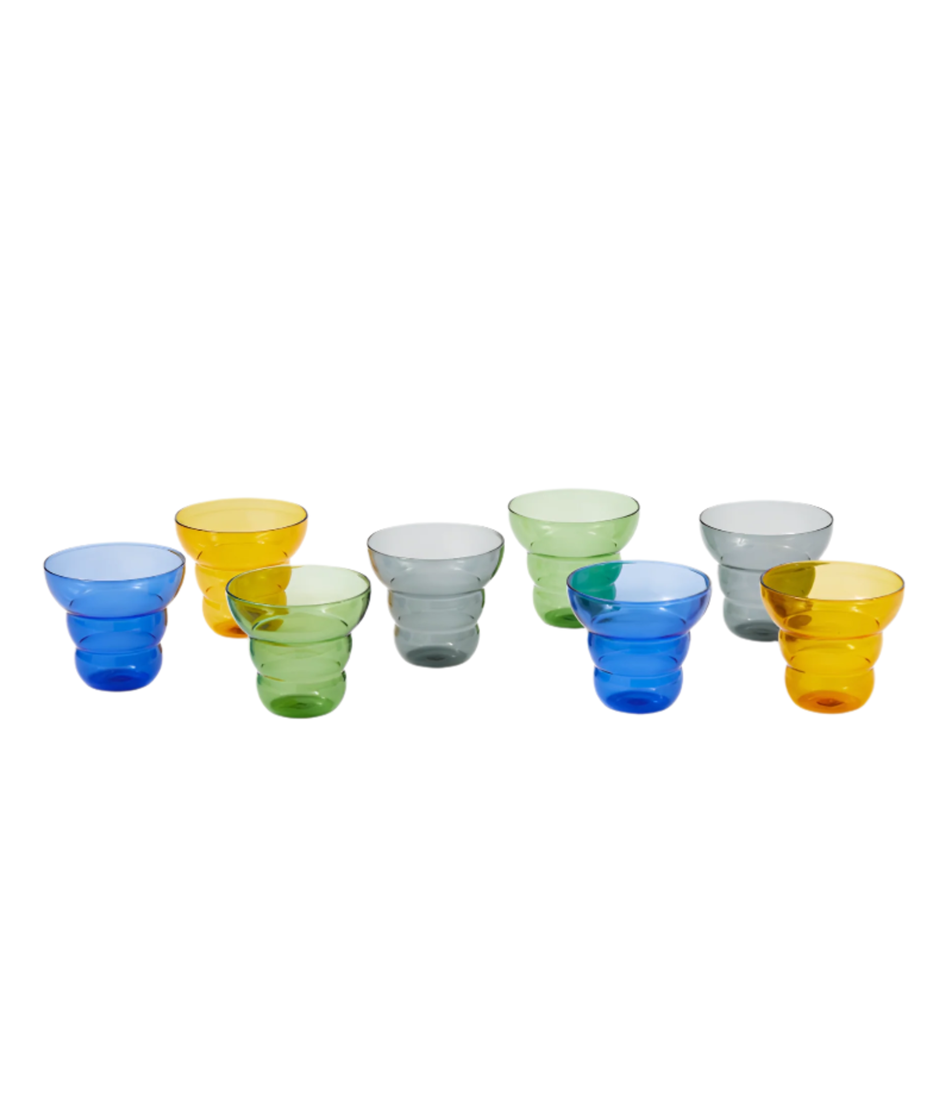 Súprava hrnčekov MIZU KIRI svetlosivá