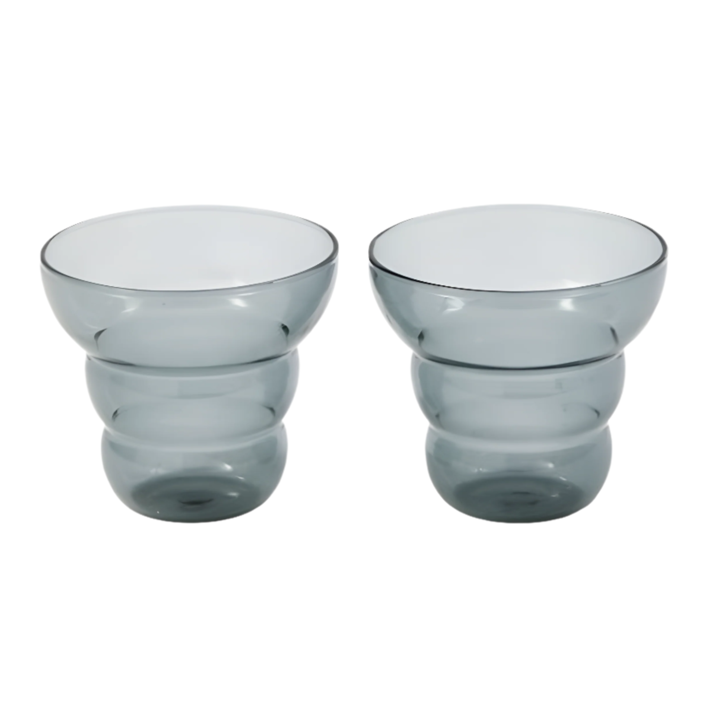 Súprava hrnčekov MIZU KIRI svetlosivá