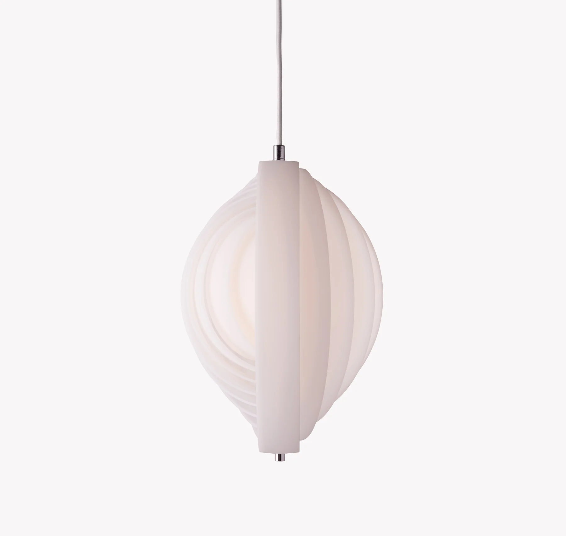 Moon white hanging lamp