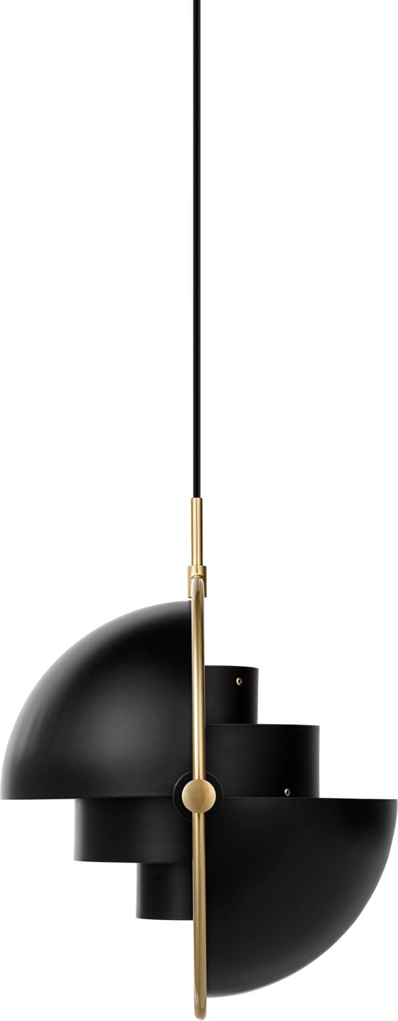 Závesná lampa MULTI-LITE čierny matný