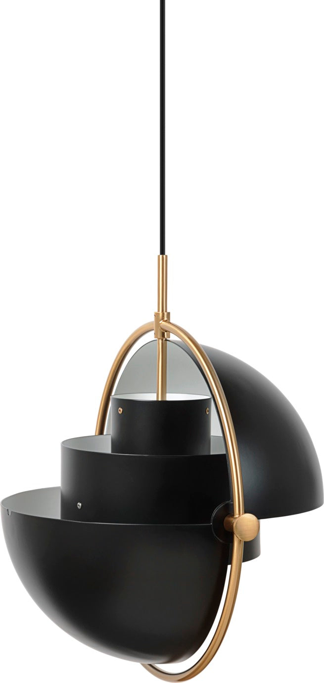 Závesná lampa MULTI-LITE čierny matný