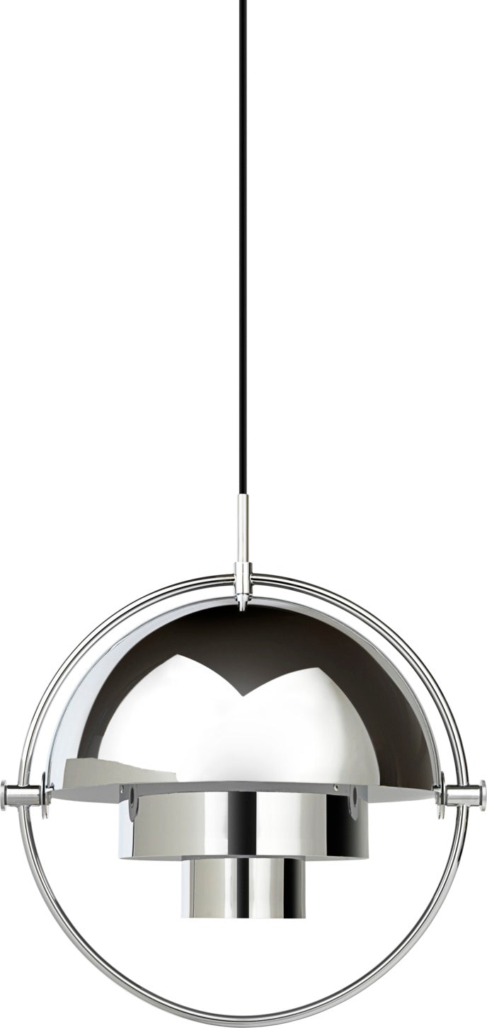 Závesná lampa MULTI-LITE chróm