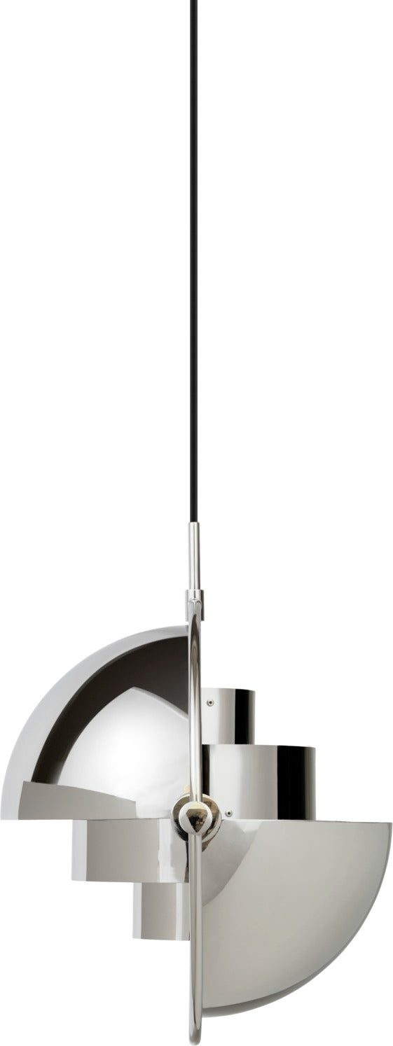 Závesná lampa MULTI-LITE chróm