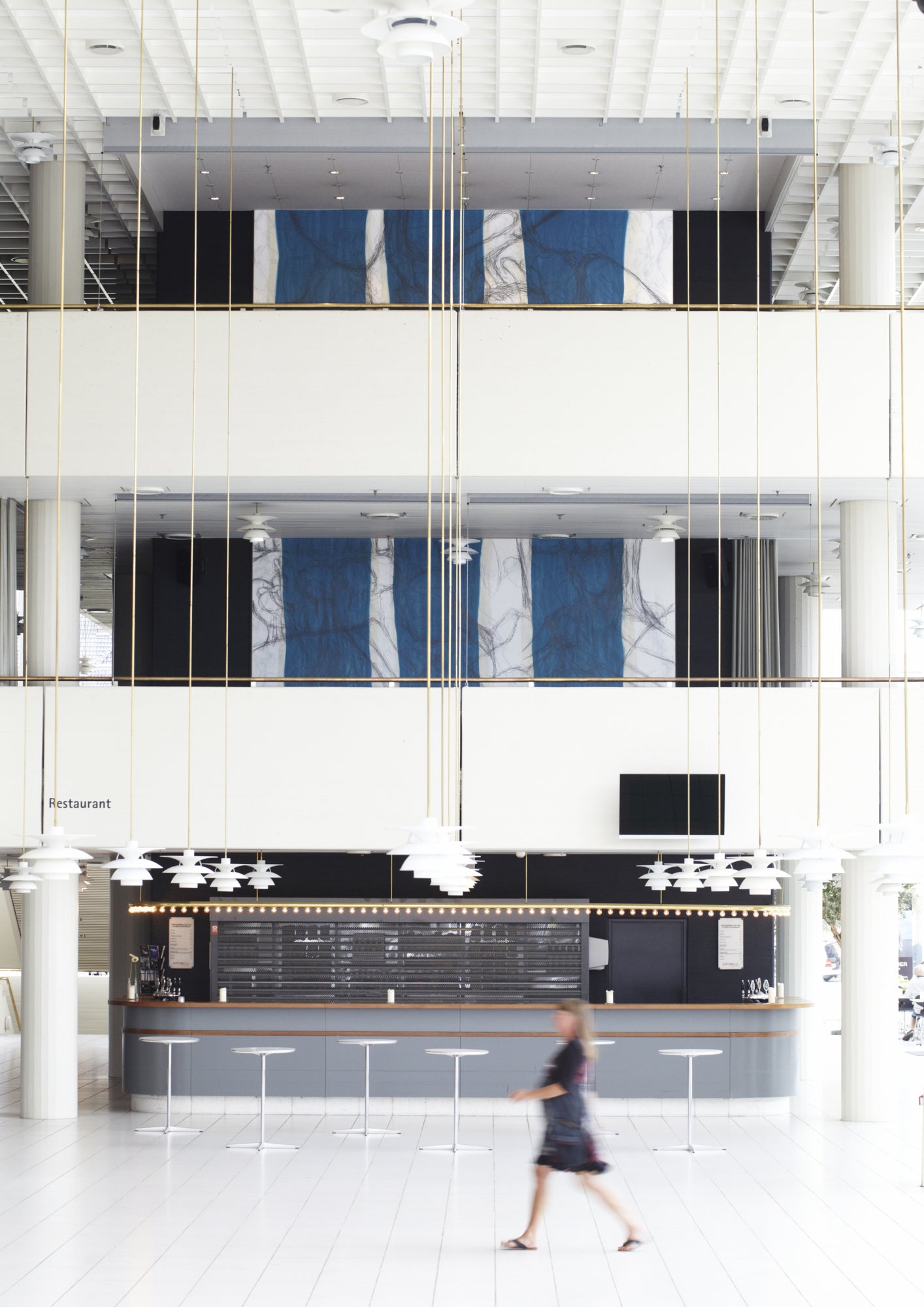 Závesná lampa PH 5-4½ & PH 6½-6 biela