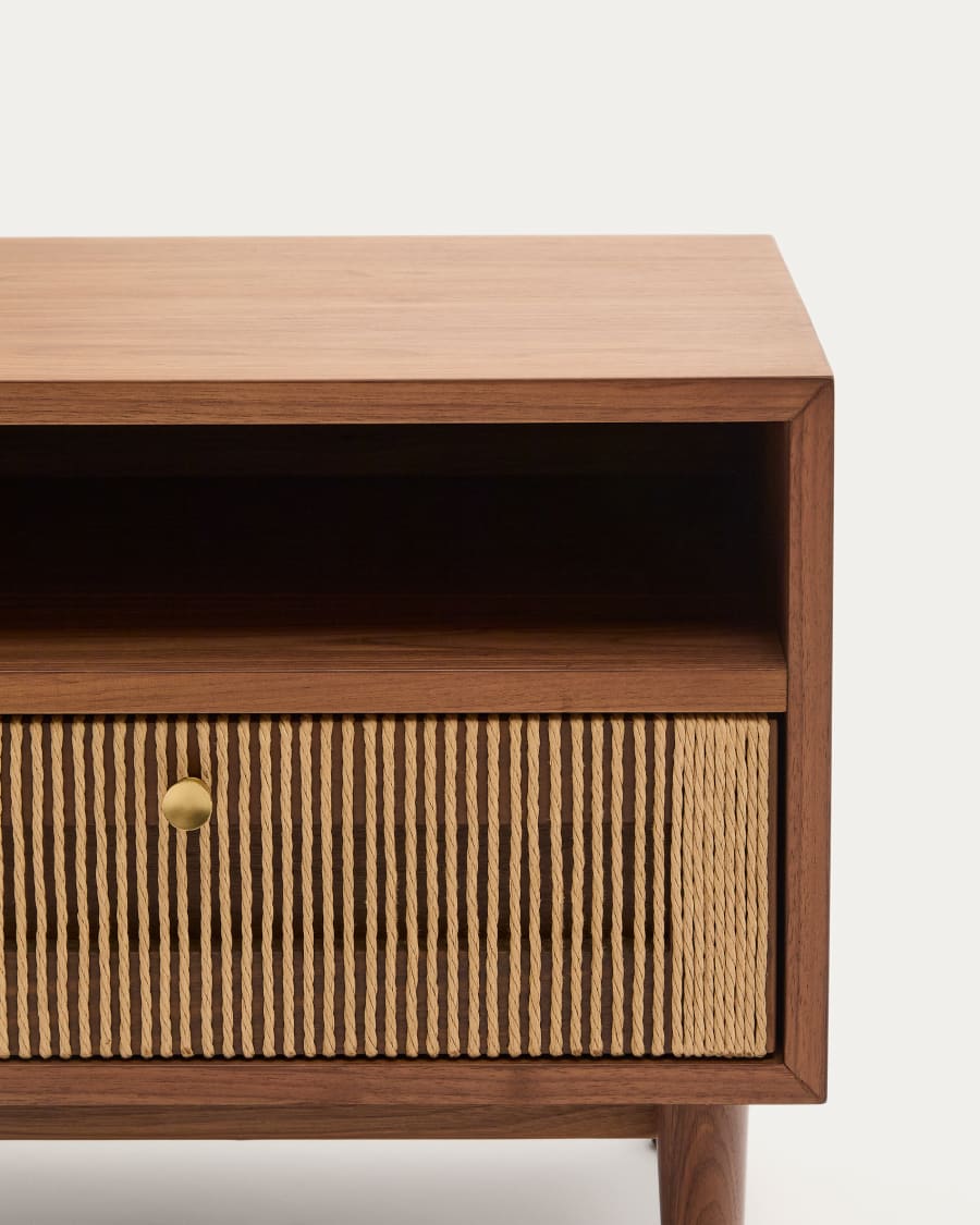 Nočná skrinka ELAN orechový dyha