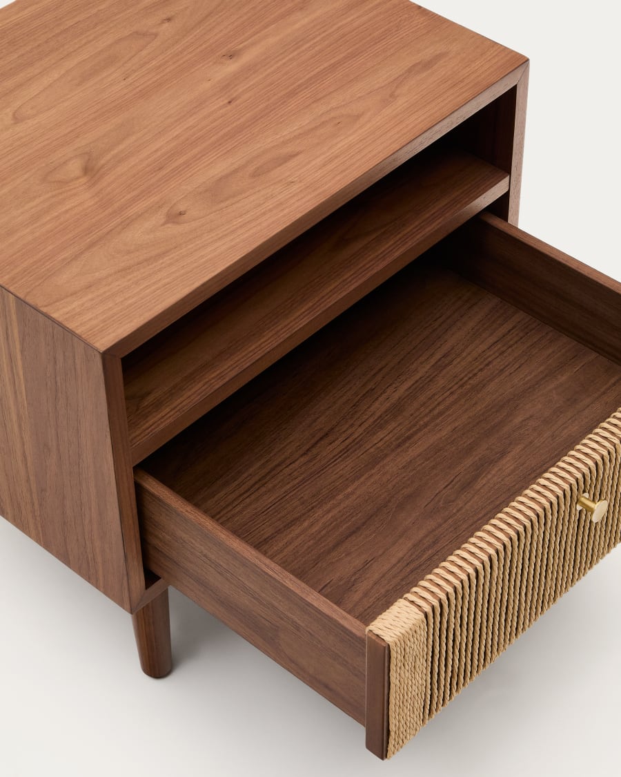 Nočná skrinka ELAN orechový dyha