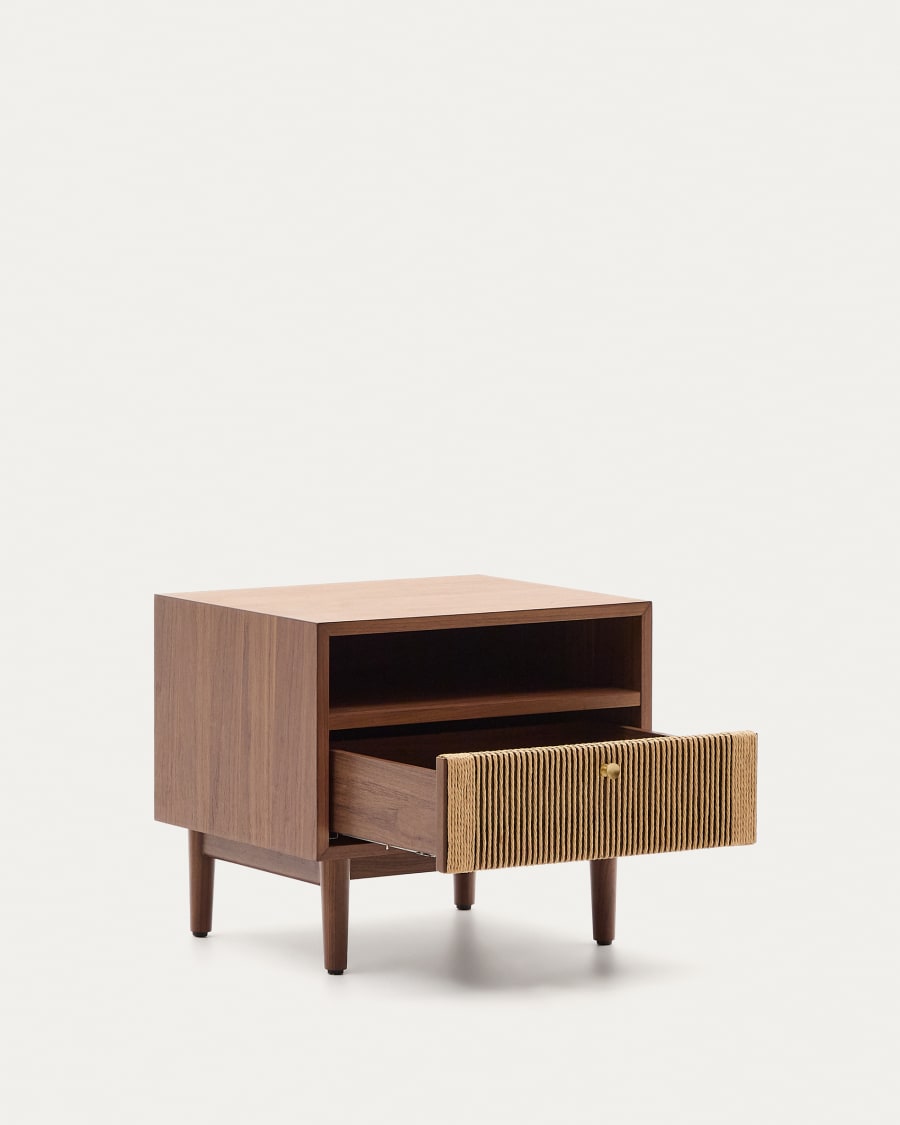 Nočná skrinka ELAN orechový dyha