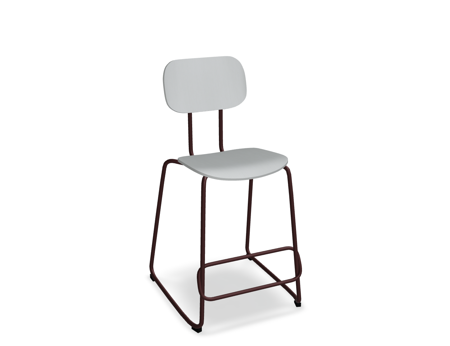 Hoker NEW SCHOOL bordowa podstawa – .mdd