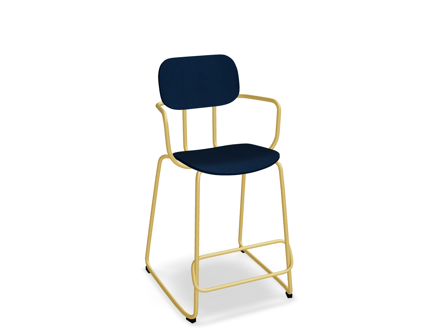 Hoker NEW SCHOOL żółta podstawa – .mdd