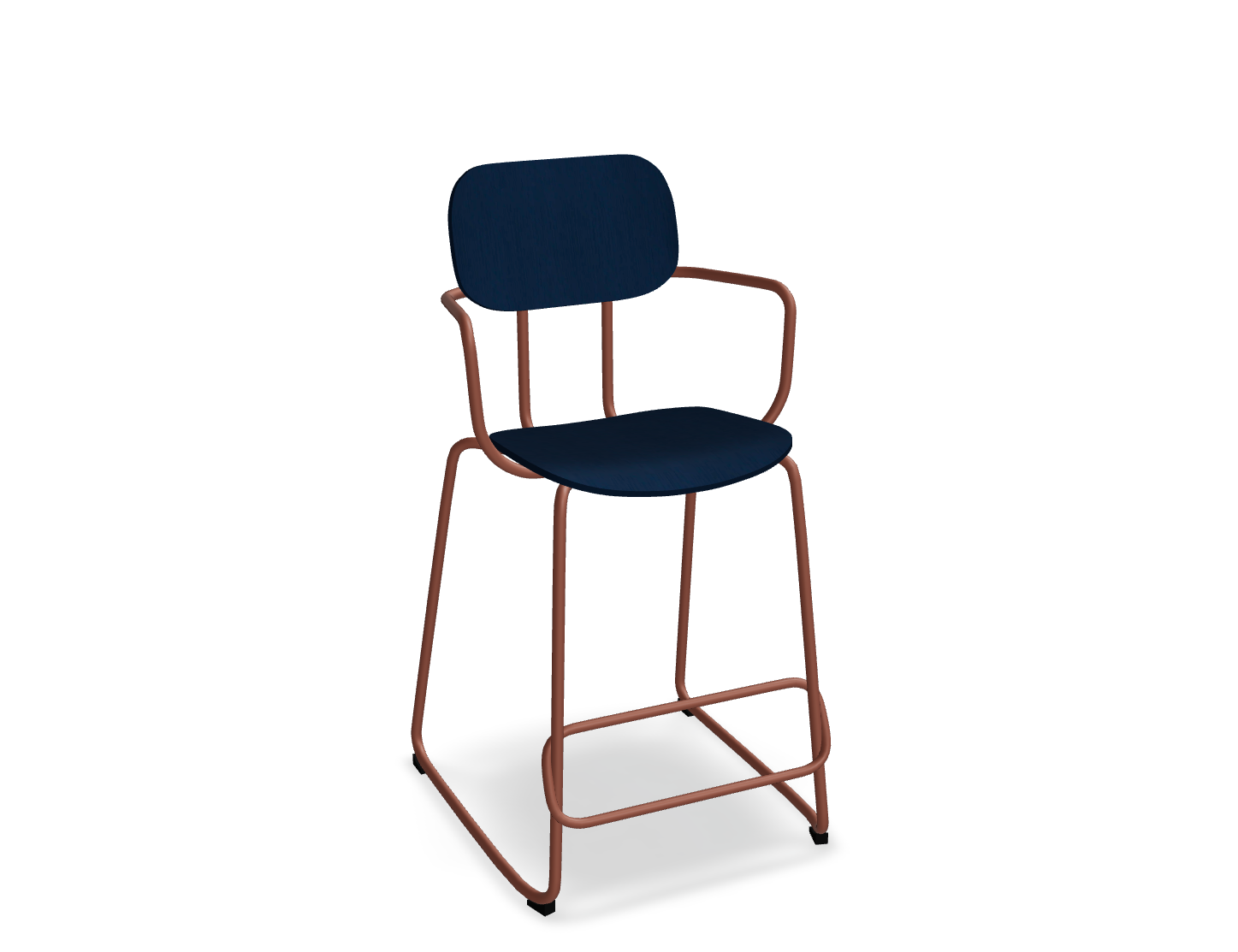Hoker NEW SCHOOL ceglasta podstawa – .mdd