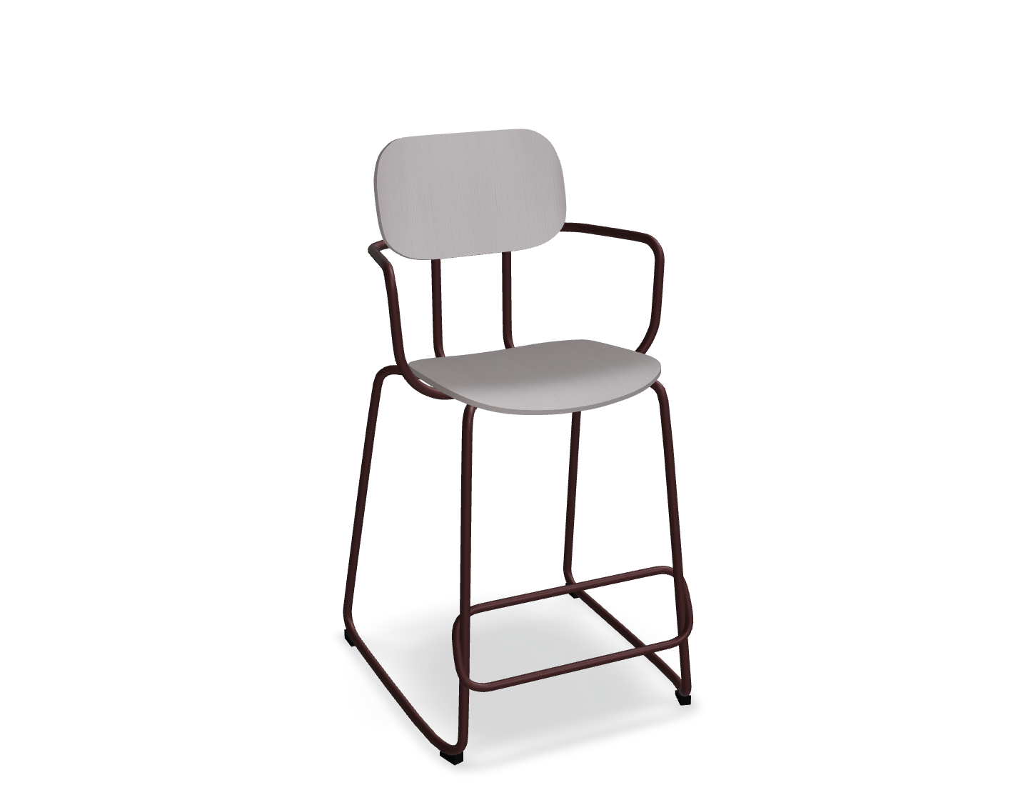 Hoker NEW SCHOOL bordowa podstawa – .mdd