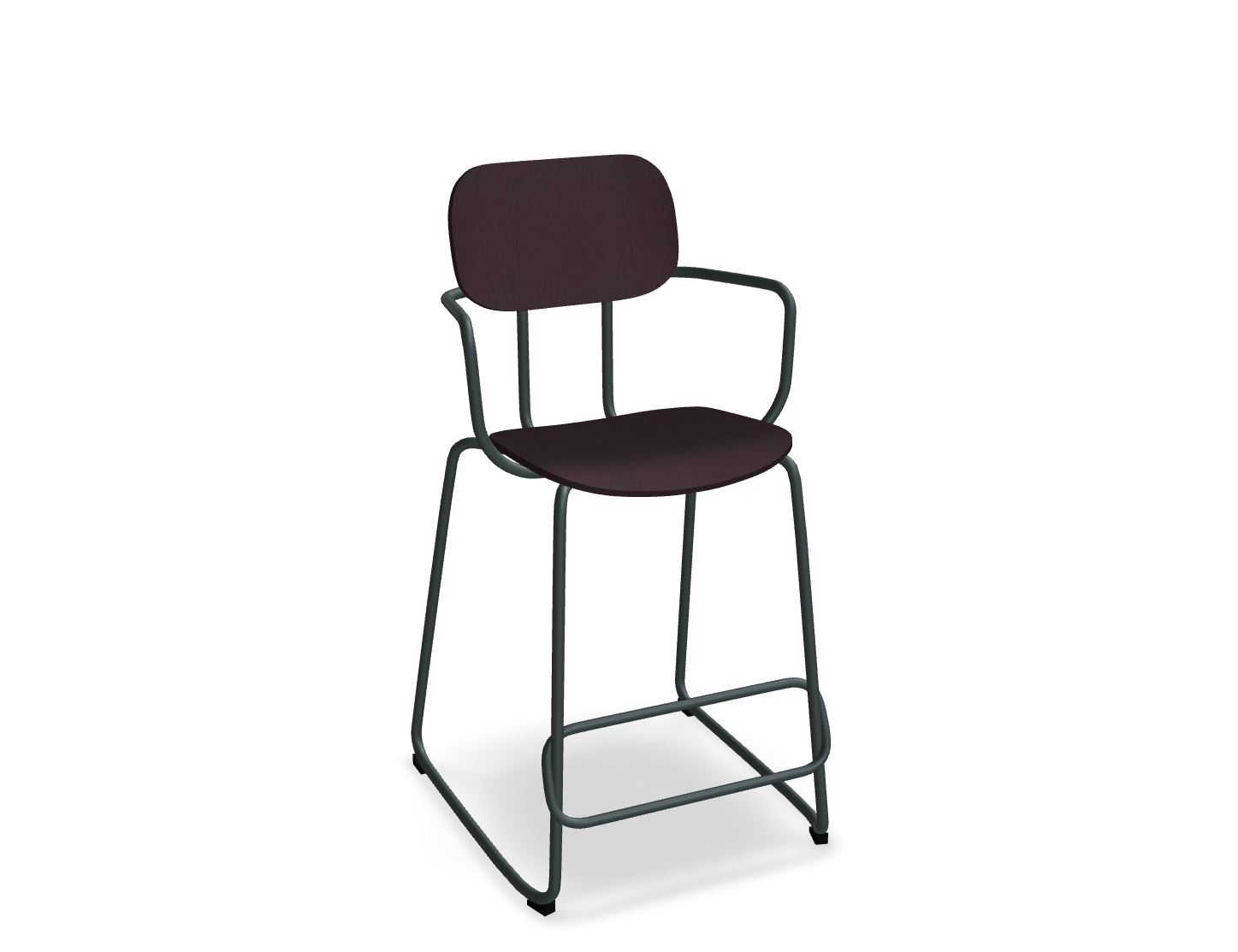 Hoker NEW SCHOOL ciemnozielona podstawa – .mdd
