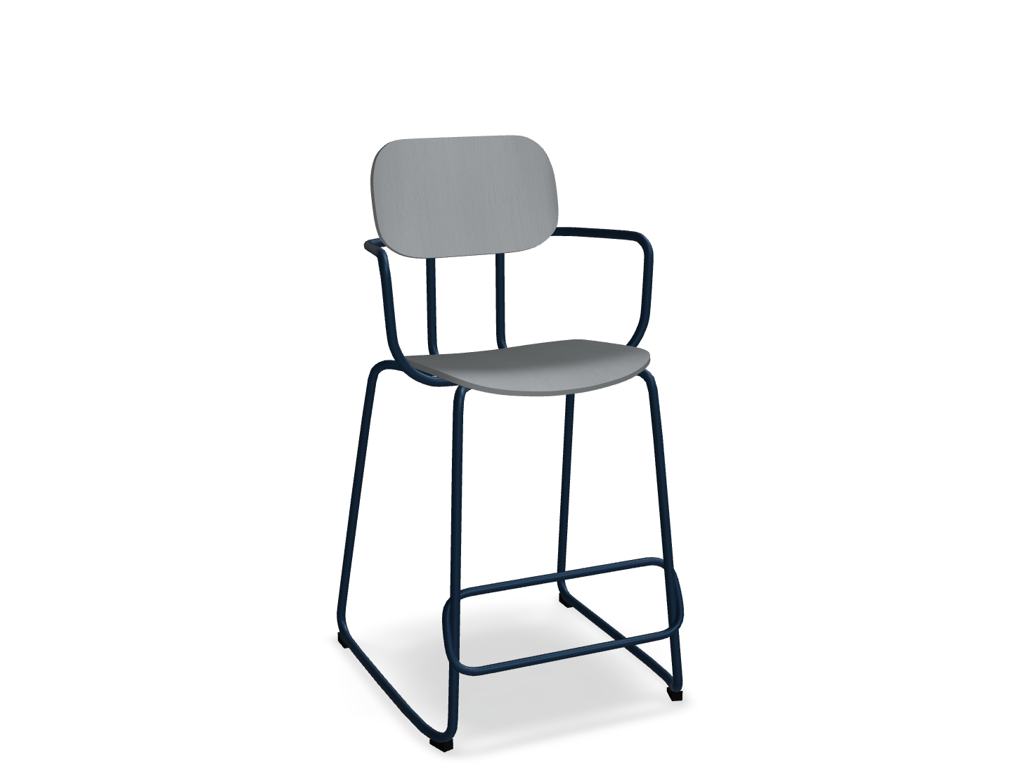 Hoker NEW SCHOOL niebieska podstawa – .mdd