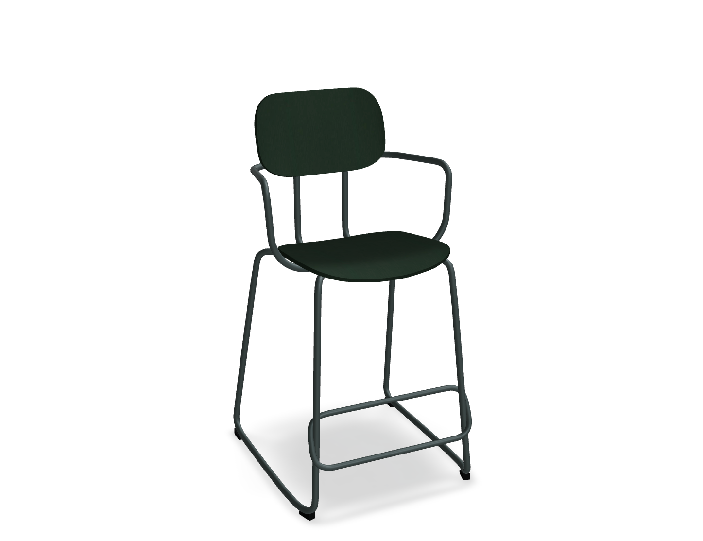 Hoker NEW SCHOOL ciemnozielona podstawa – .mdd