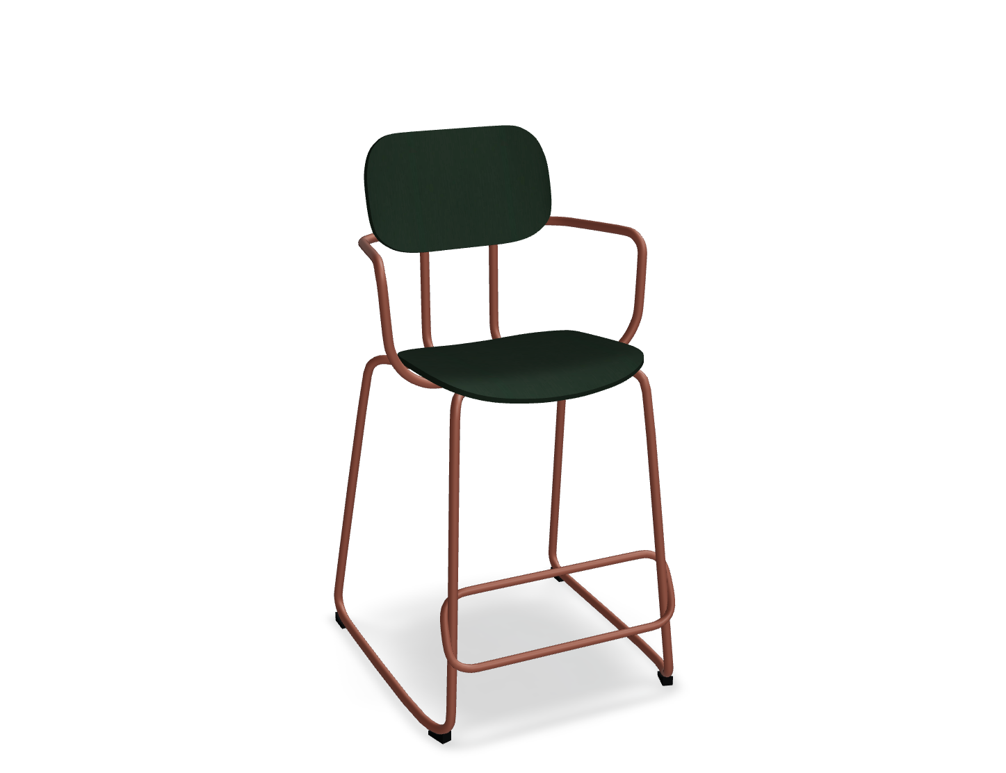 Hoker NEW SCHOOL ceglasta podstawa – .mdd