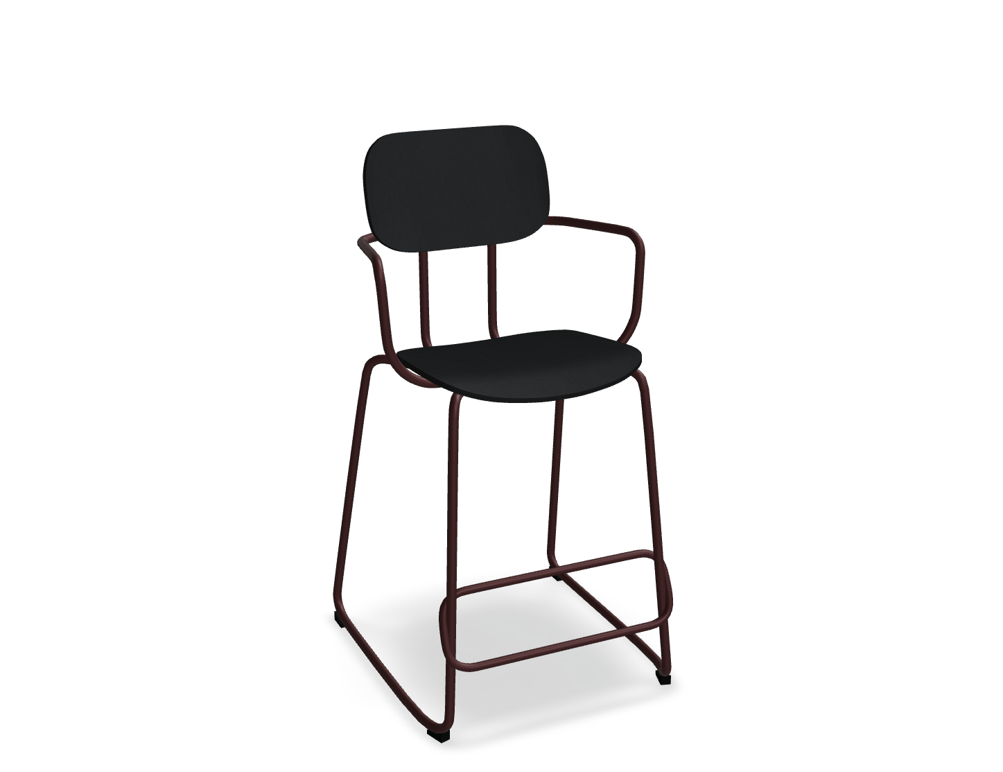 Hoker NEW SCHOOL bordowa podstawa – .mdd