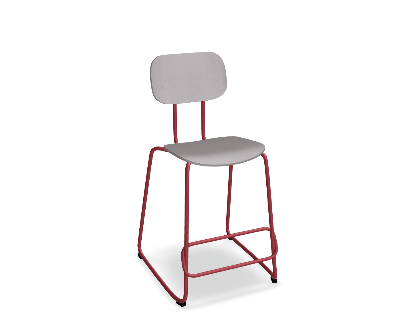 Hoker NEW SCHOOL czerwona podstawa – .mdd