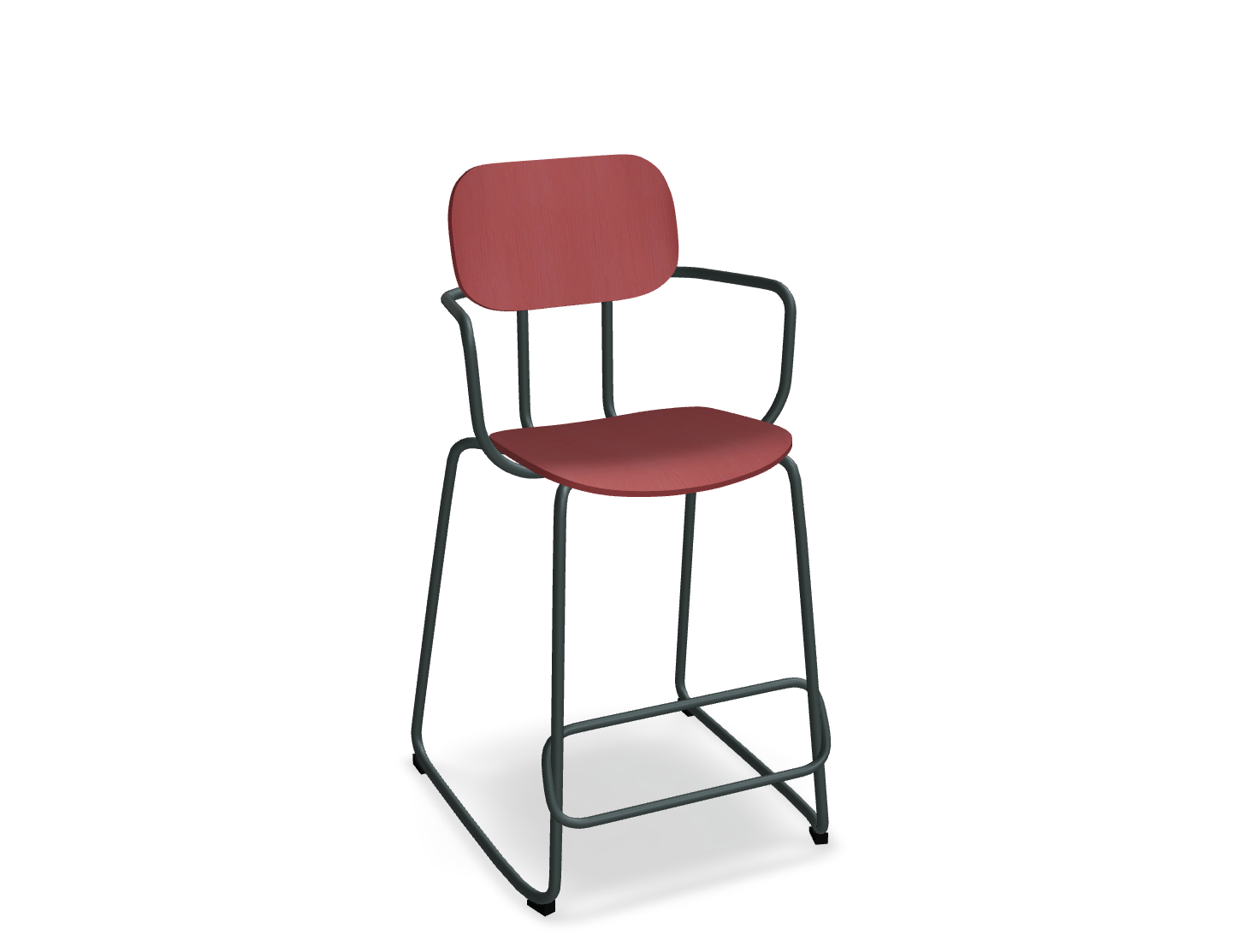 Hoker NEW SCHOOL ciemnozielona podstawa – .mdd