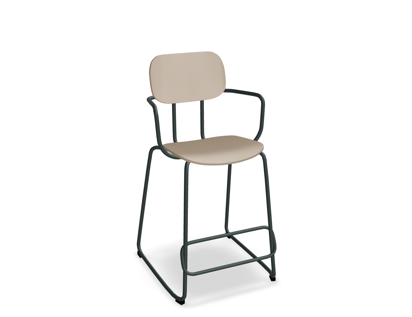 Hoker NEW SCHOOL ciemnozielona podstawa – .mdd