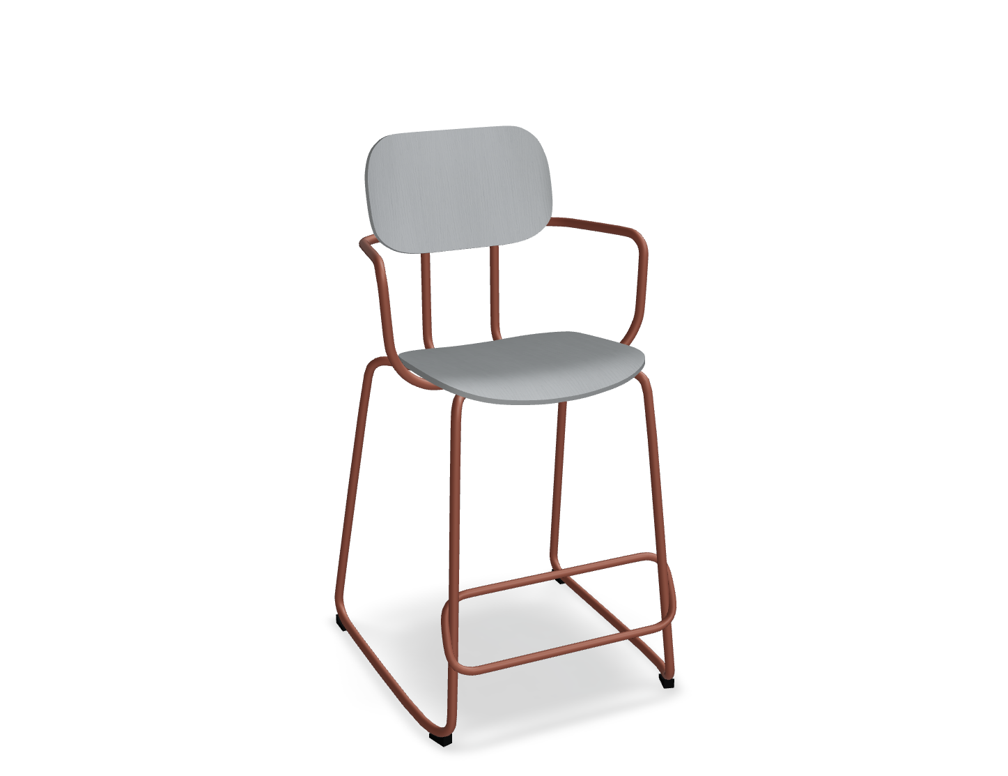 Hoker NEW SCHOOL ceglasta podstawa – .mdd