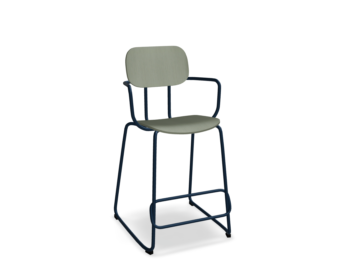 Hoker NEW SCHOOL niebieska podstawa – .mdd