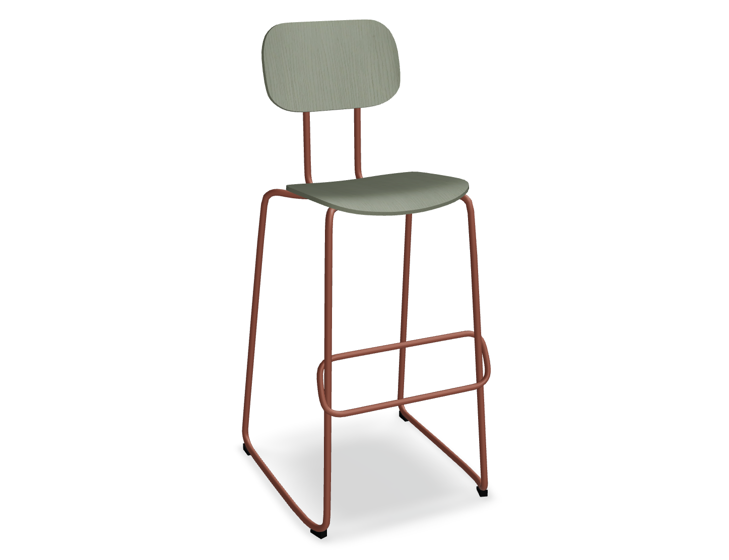Hoker NEW SCHOOL ceglasta podstawa – .mdd