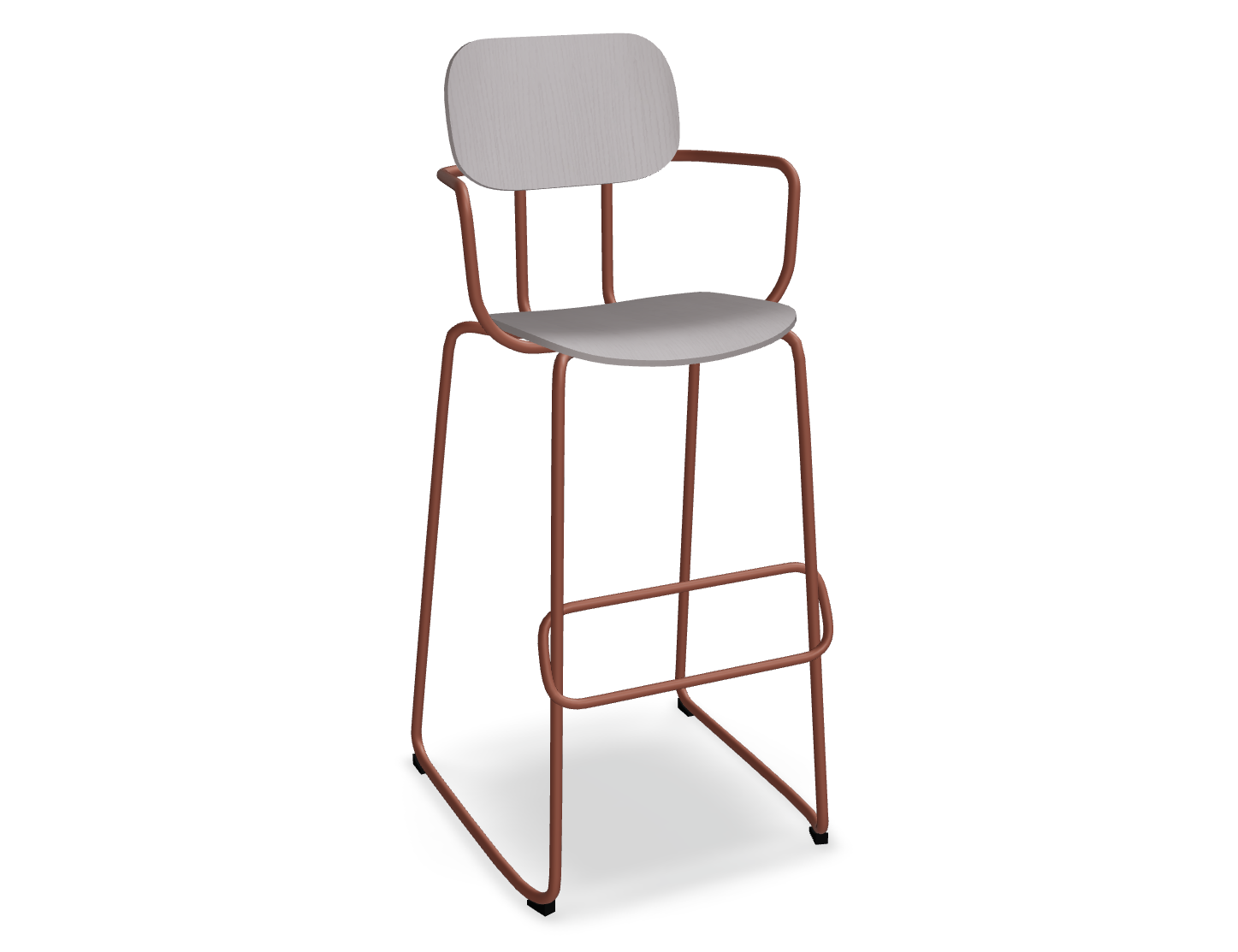 Hoker NEW SCHOOL ceglasta podstawa – .mdd