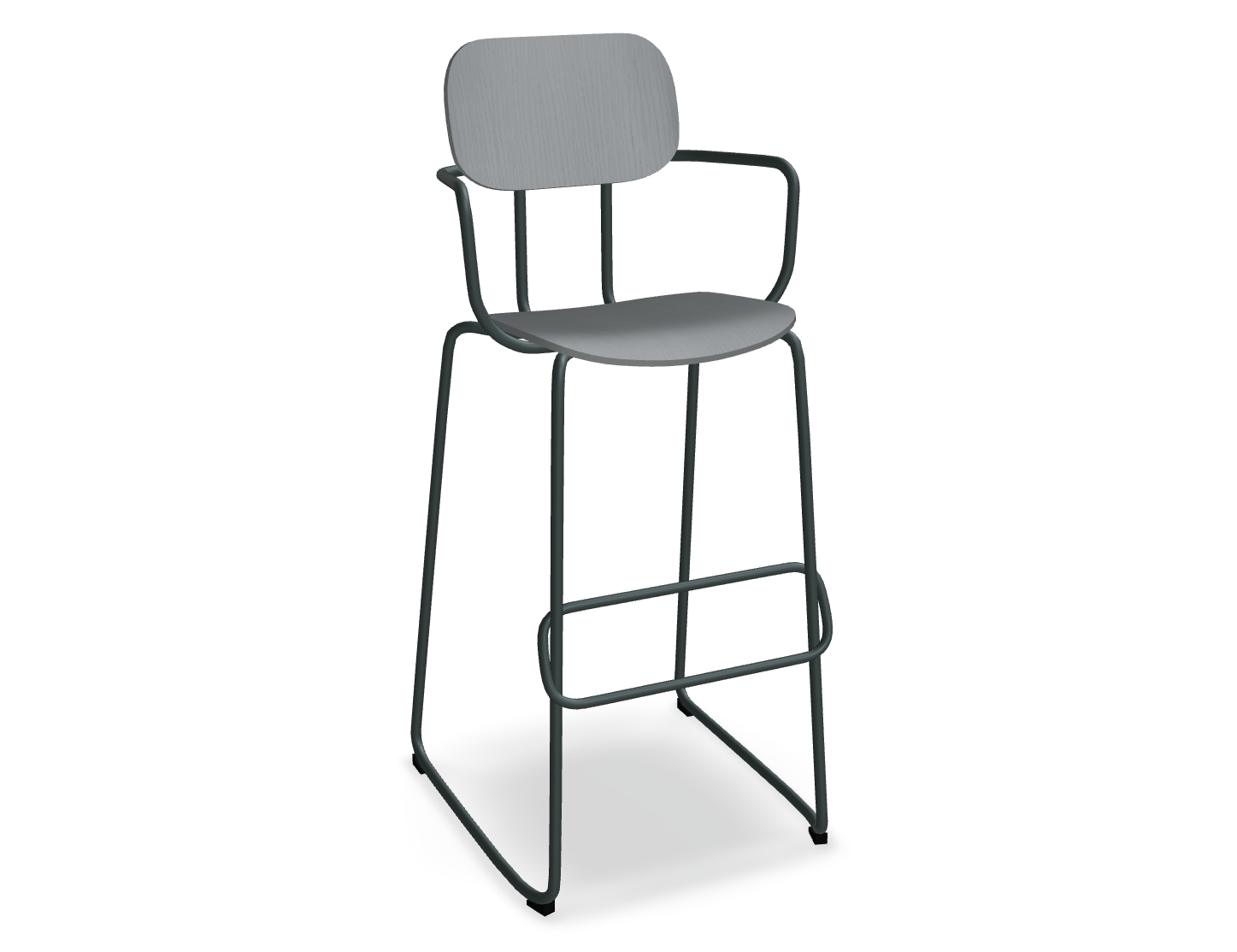 Hoker NEW SCHOOL ciemnozielona podstawa – .mdd