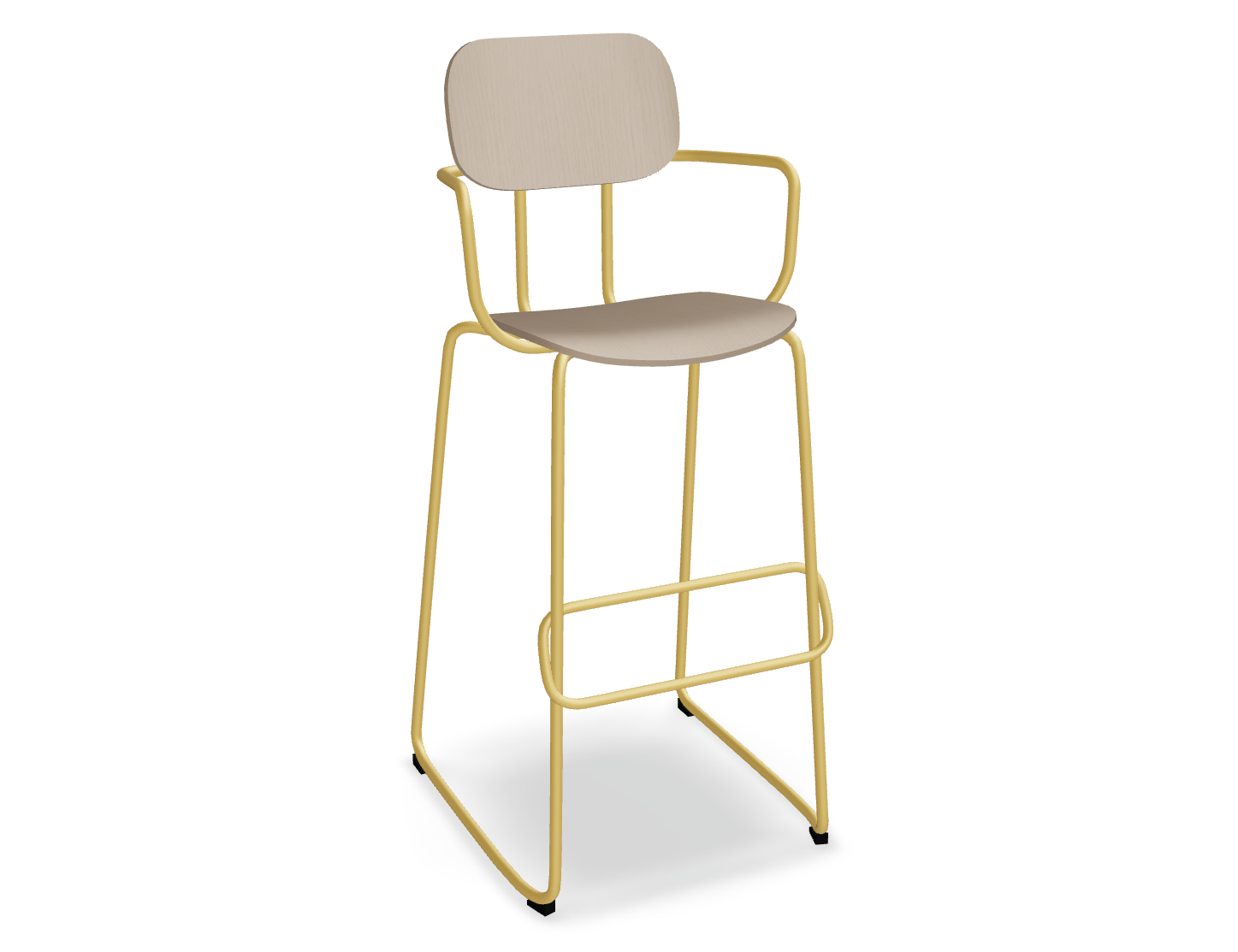 Hoker NEW SCHOOL żółta podstawa – .mdd