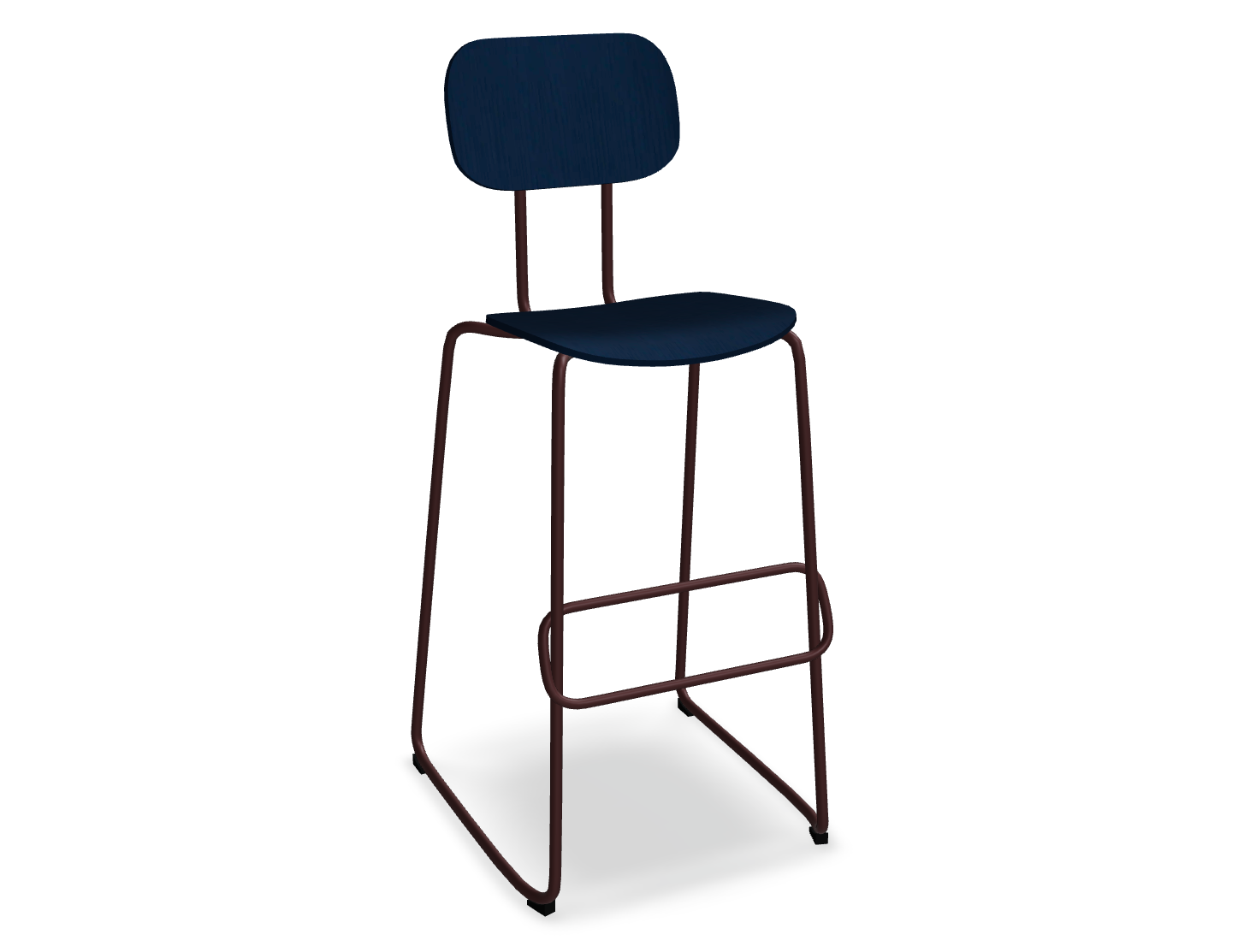 Hoker NEW SCHOOL bordowa podstawa – .mdd