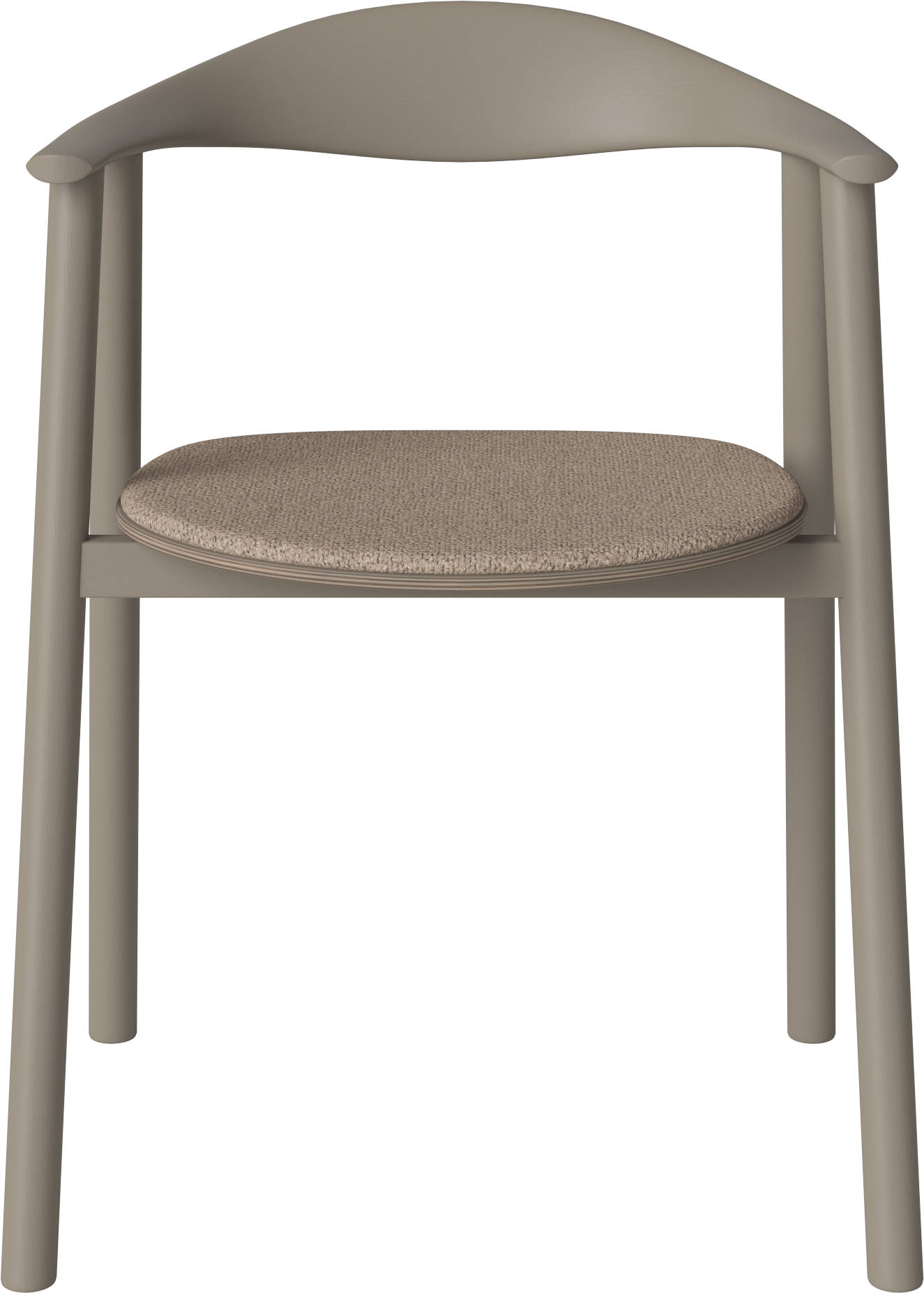 Stolička SWING šedohnedá dubové drevo