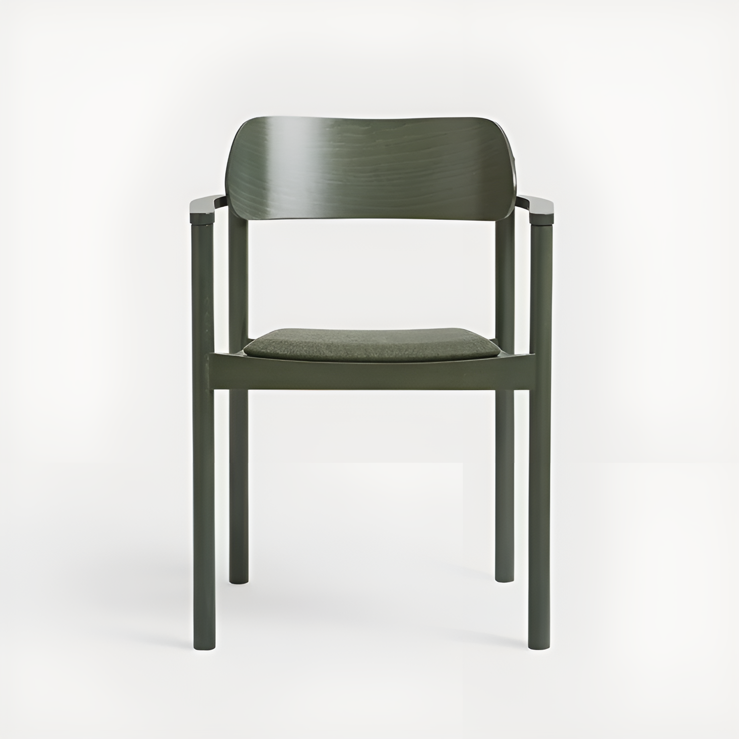 Chair with nimm armrests B-4590 beech wood