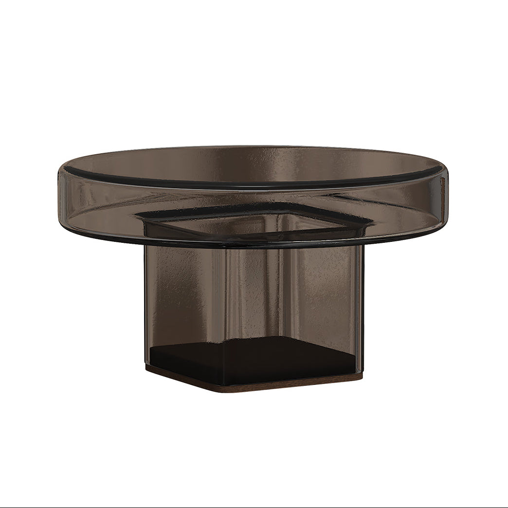 Kávový stolík NAKED dymové sklo