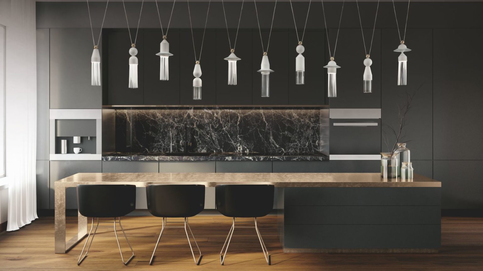 Závesná lampa NAPPE N2