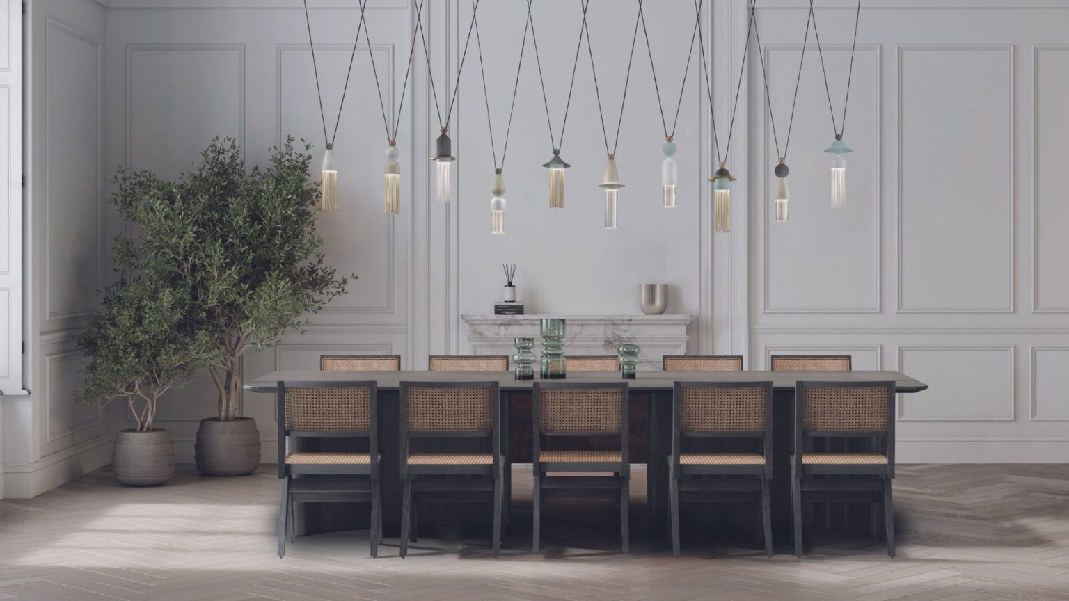 Závesná lampa NAPPE N8