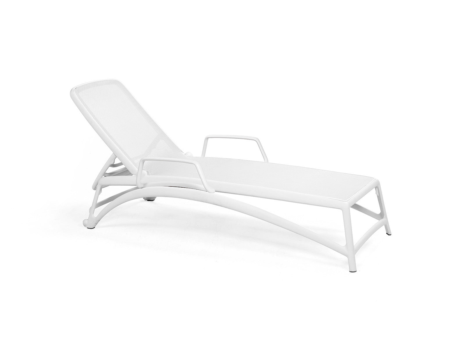 ATLANTICO White Outdoor Lounger