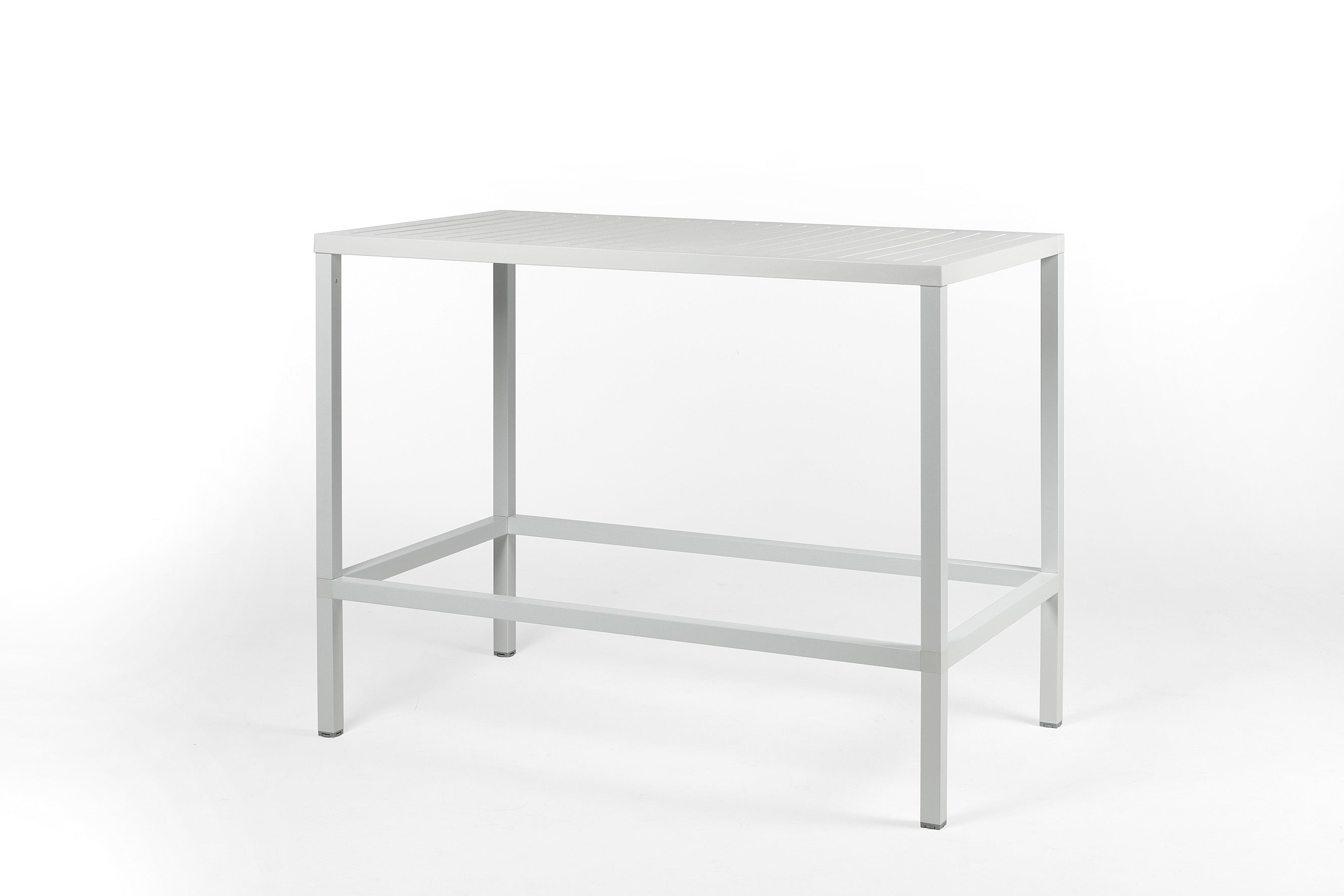 Biely vonkajší stôl CUBE