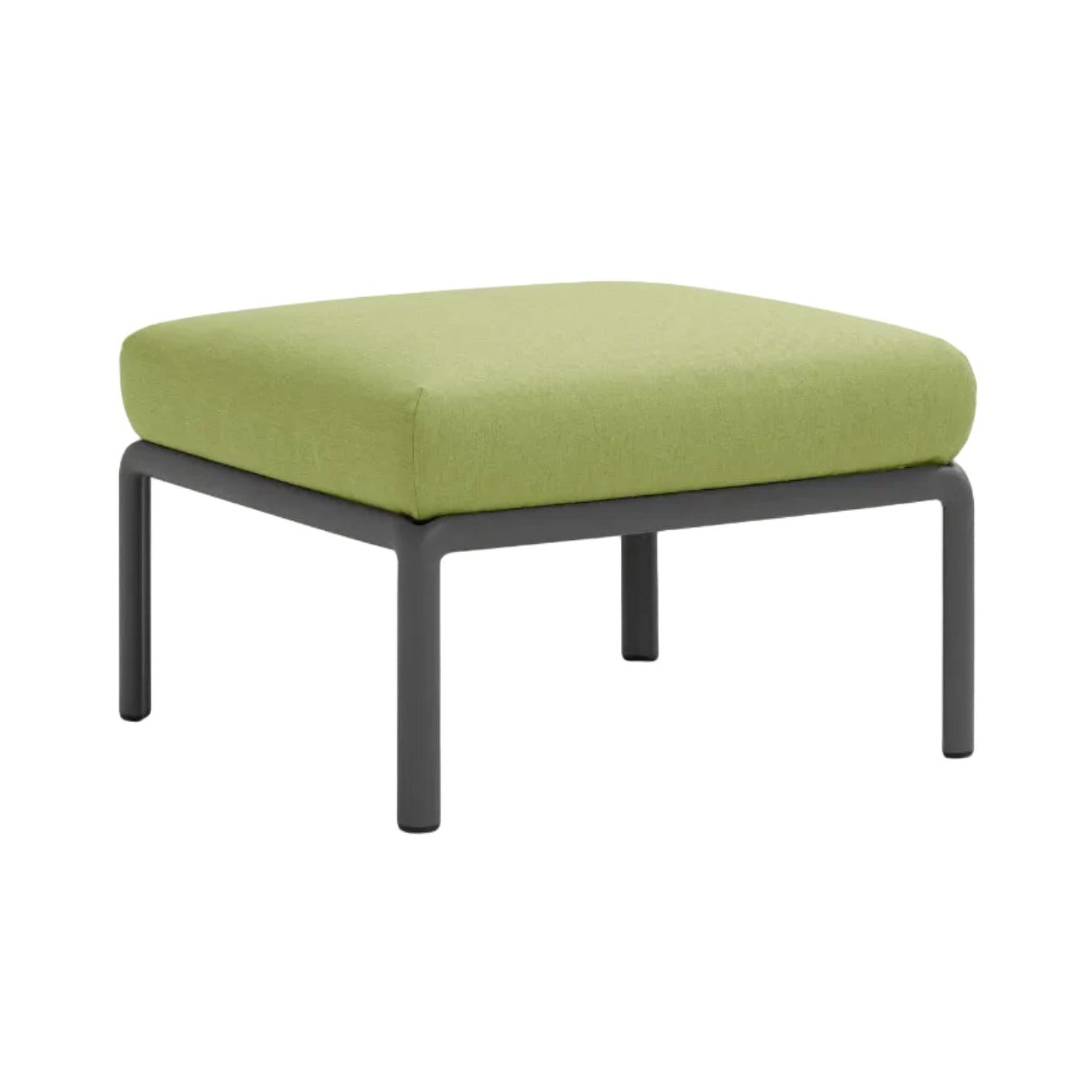 Outdoor Pouf KOMODO Green Sunbrella® with Anthracite Base